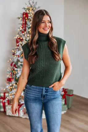 Jylian Sweater Top - Forest,Women Sweater
