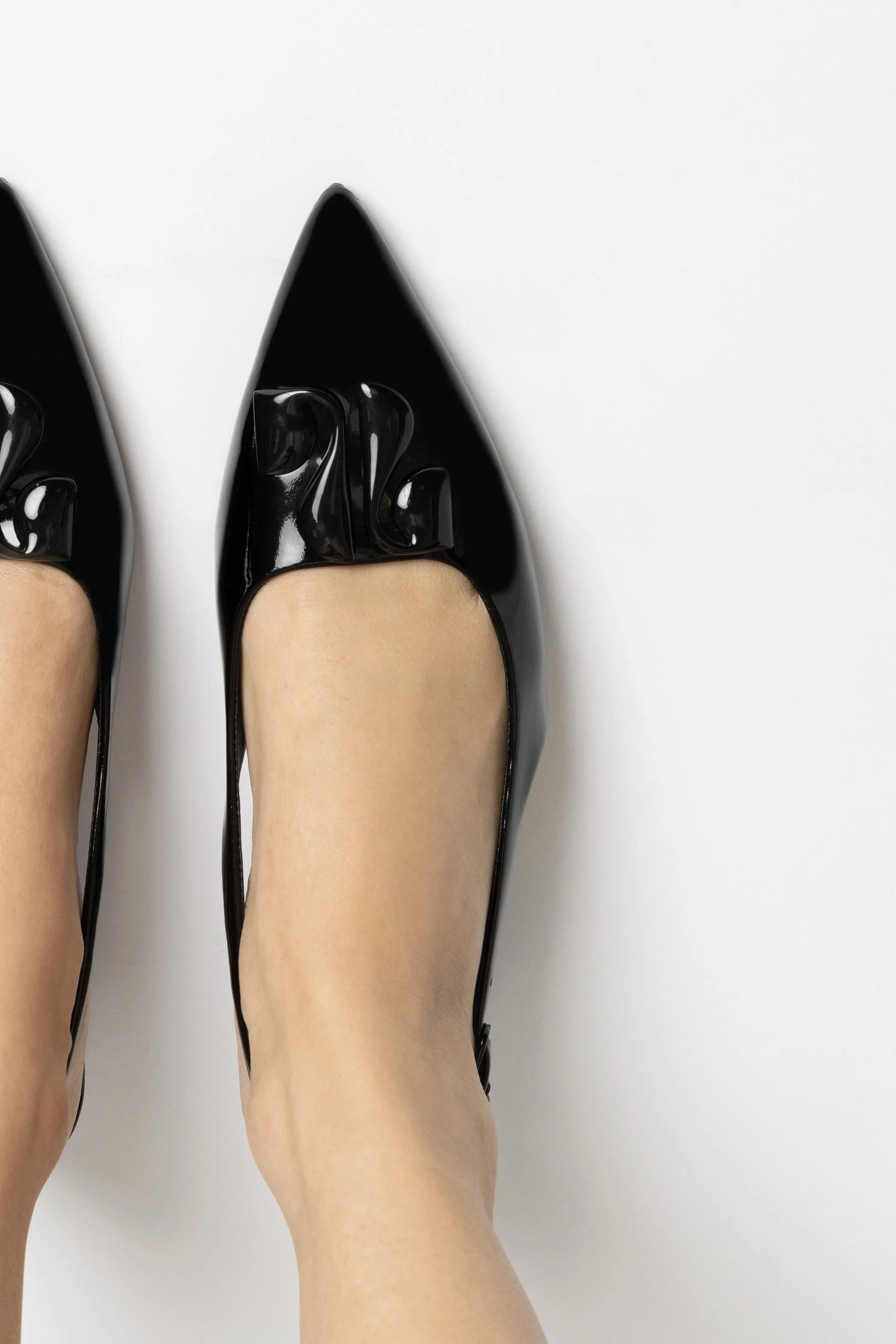Kaitlan LL Low Pump In Black Patent Leather,Women Heel