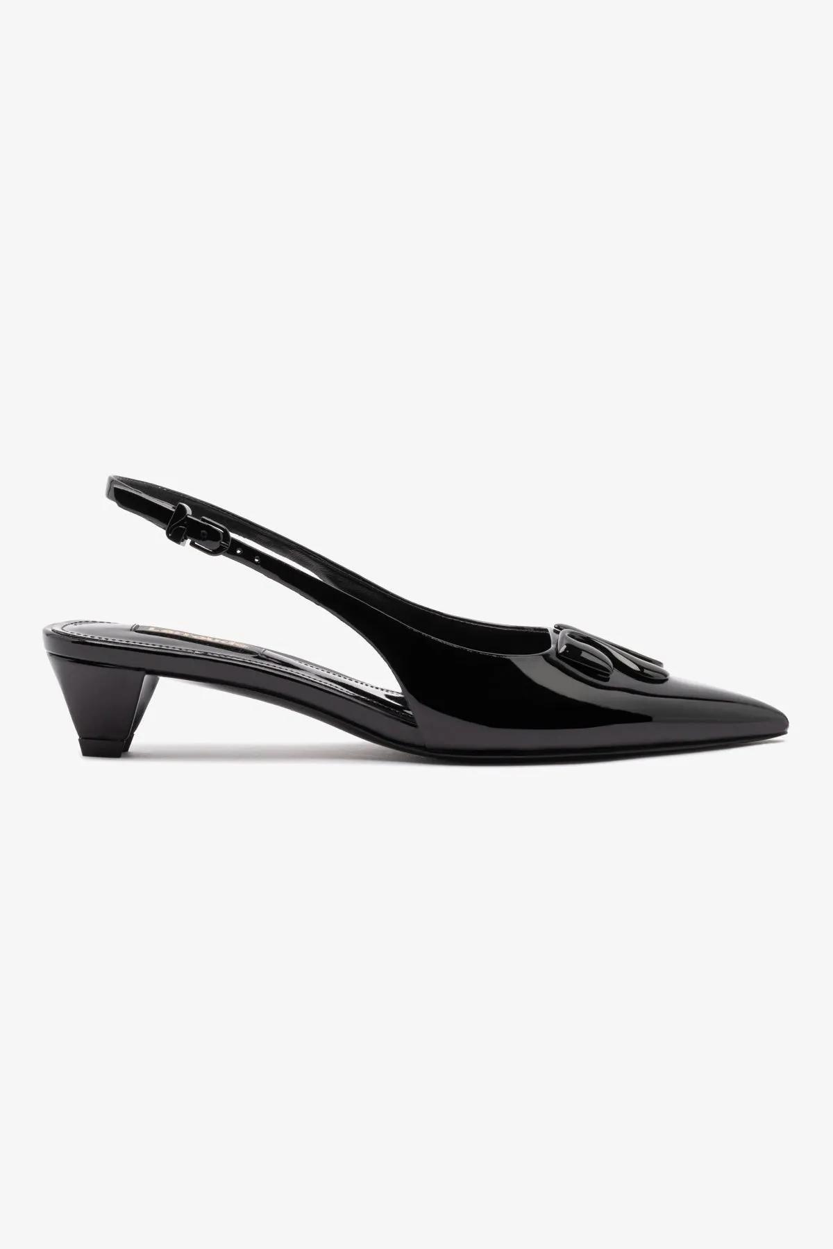 Kaitlan LL Low Pump In Black Patent Leather,Women Heel