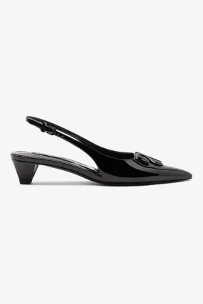 Kaitlan LL Low Pump In Black Patent Leather,Women Heel