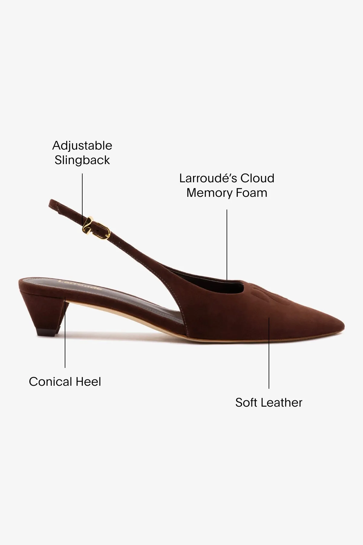 Kaitlan LL Low Pump In Brown Suede,Women Heel