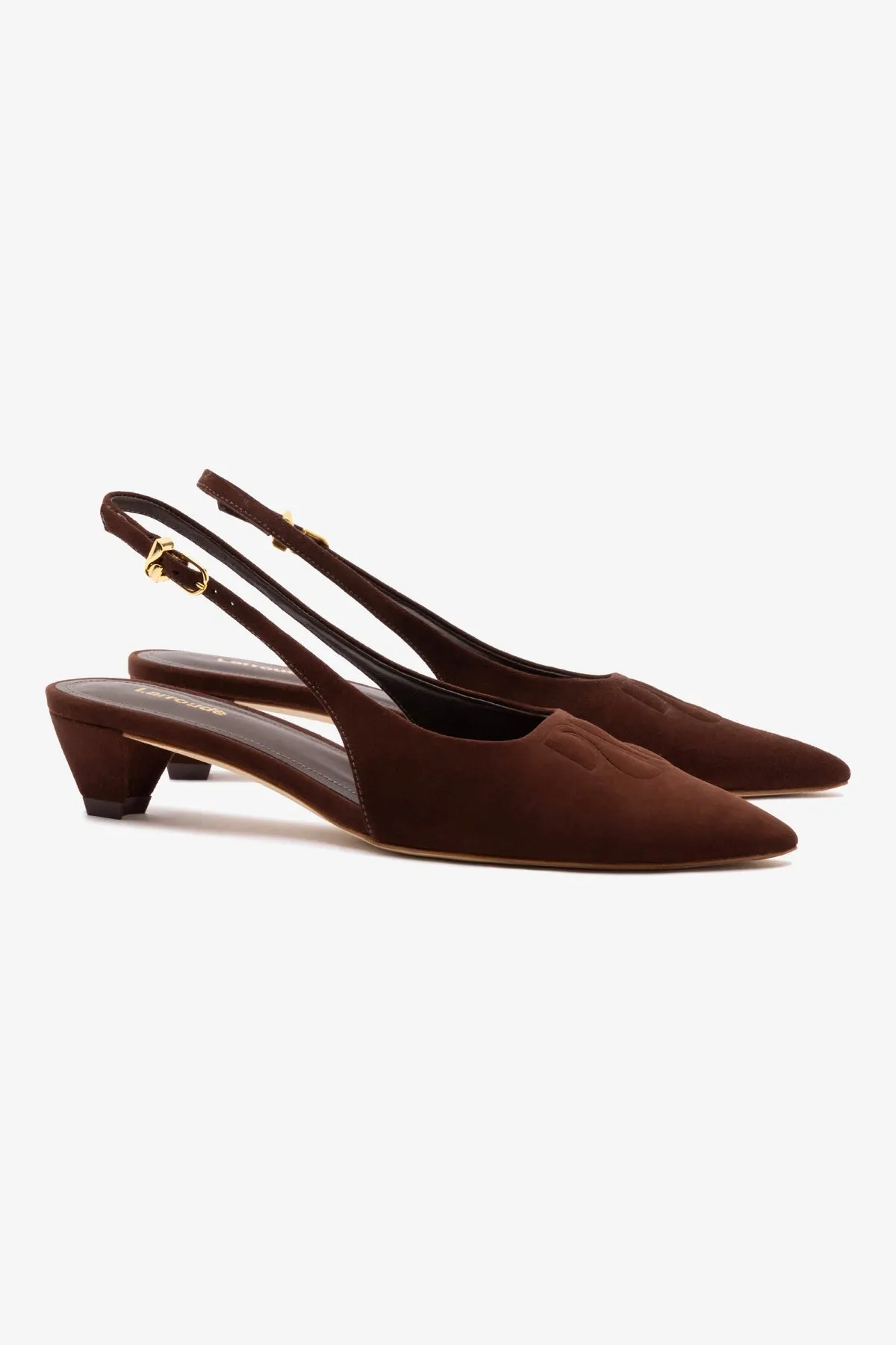 Kaitlan LL Low Pump In Brown Suede,Women Heel