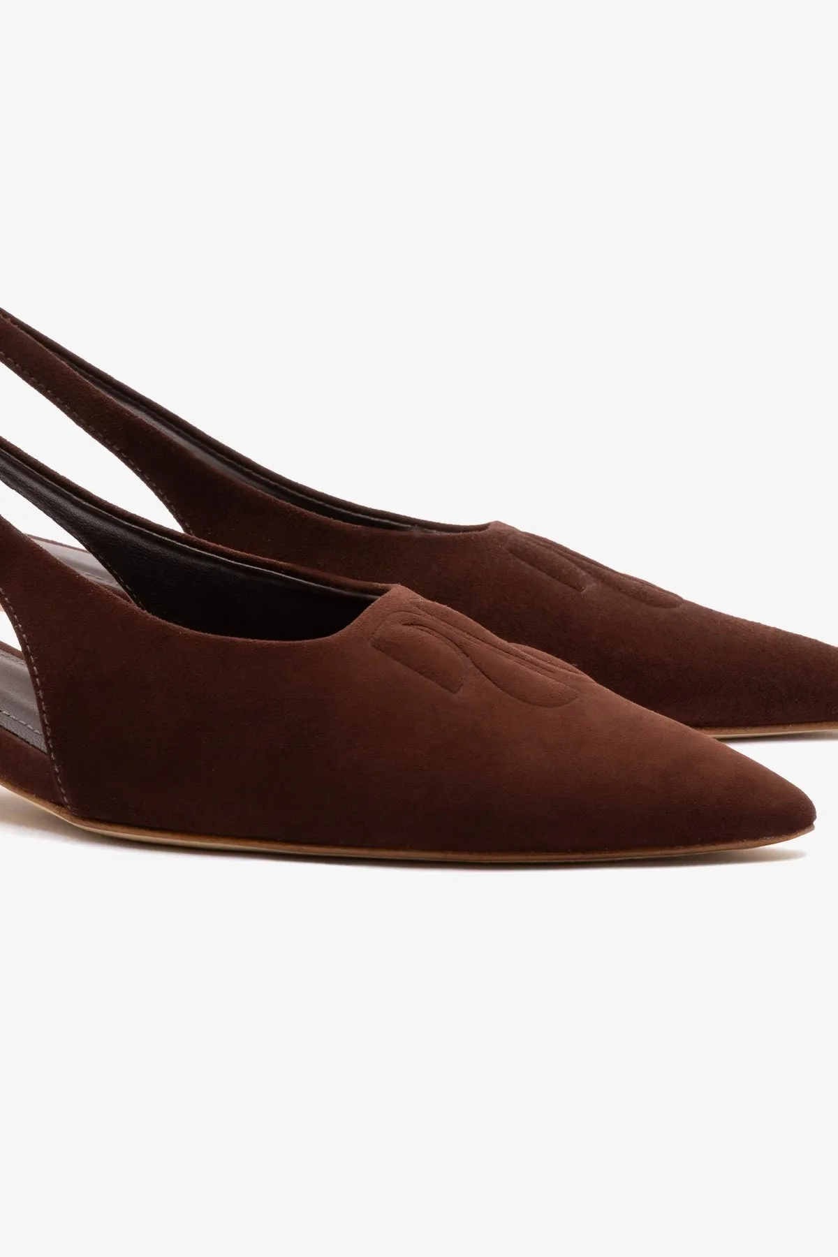 Kaitlan LL Low Pump In Brown Suede,Women Heel