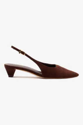 Kaitlan LL Low Pump In Brown Suede,Women Heel