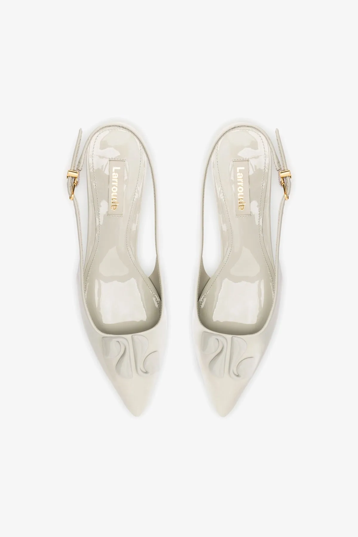 Kaitlan LL Low Pump In Gray Patent Leather,Women Heel