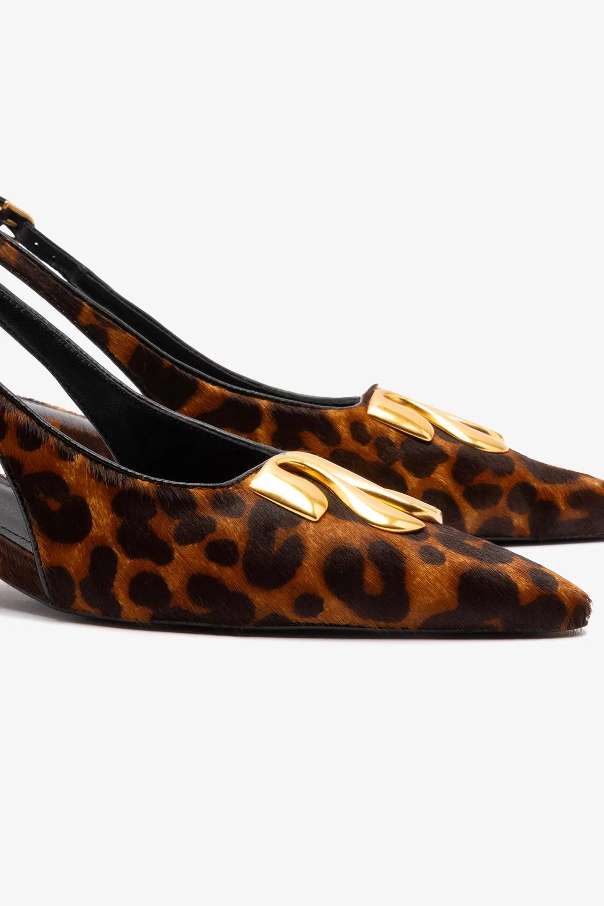 Kaitlan LL Low Pump In Leopard Print Calf Hair,Women Heel