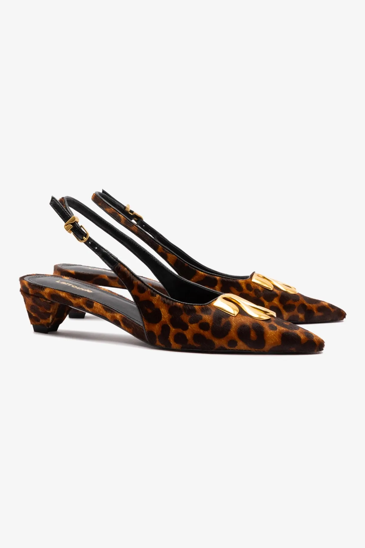 Kaitlan LL Low Pump In Leopard Print Calf Hair,Women Heel