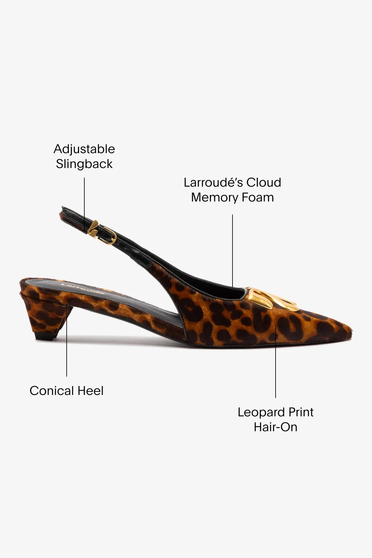 Kaitlan LL Low Pump In Leopard Print Calf Hair,Women Heel
