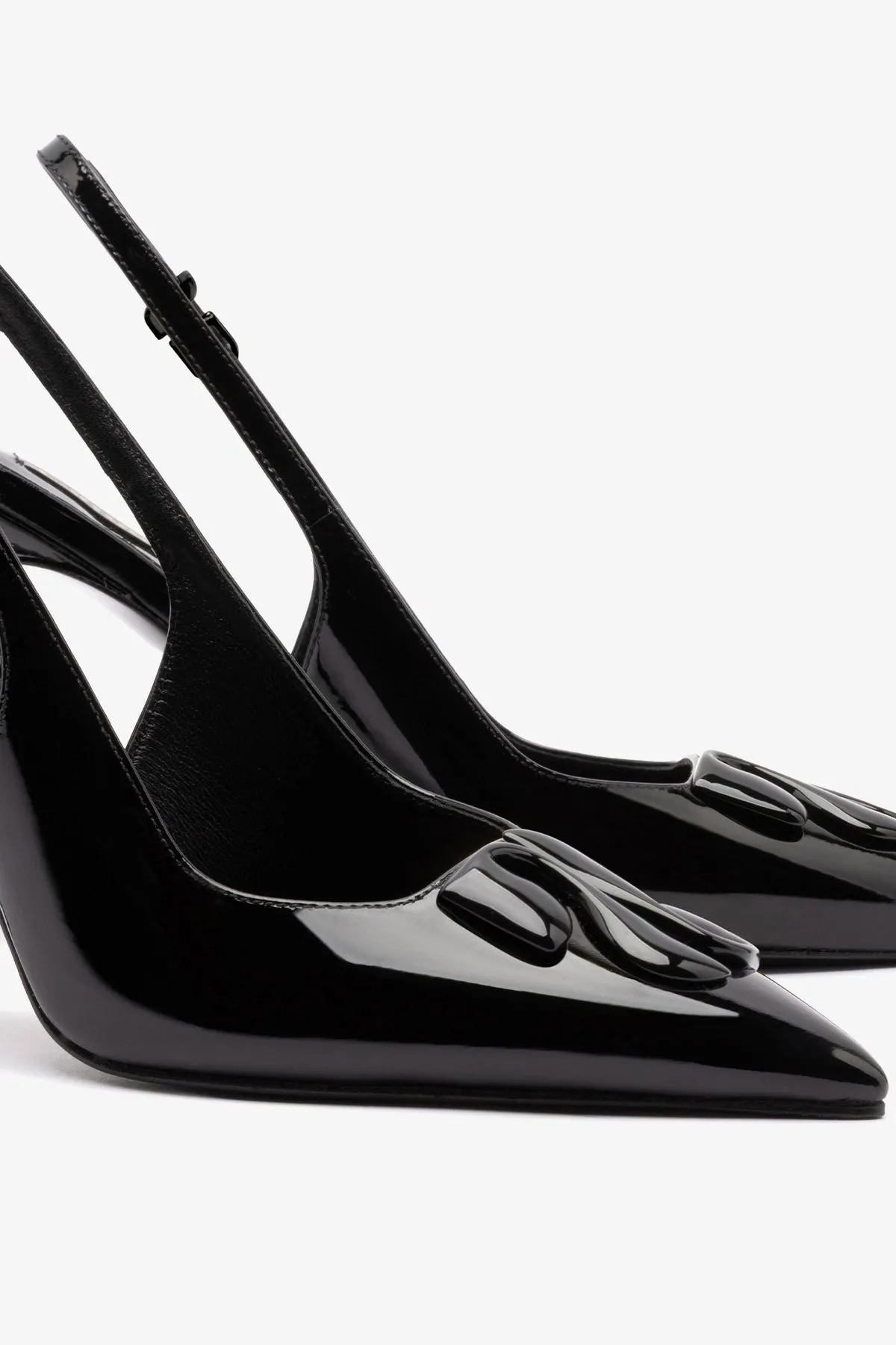 Kaitlan LL Pump In Black Patent Leather,Women Heel