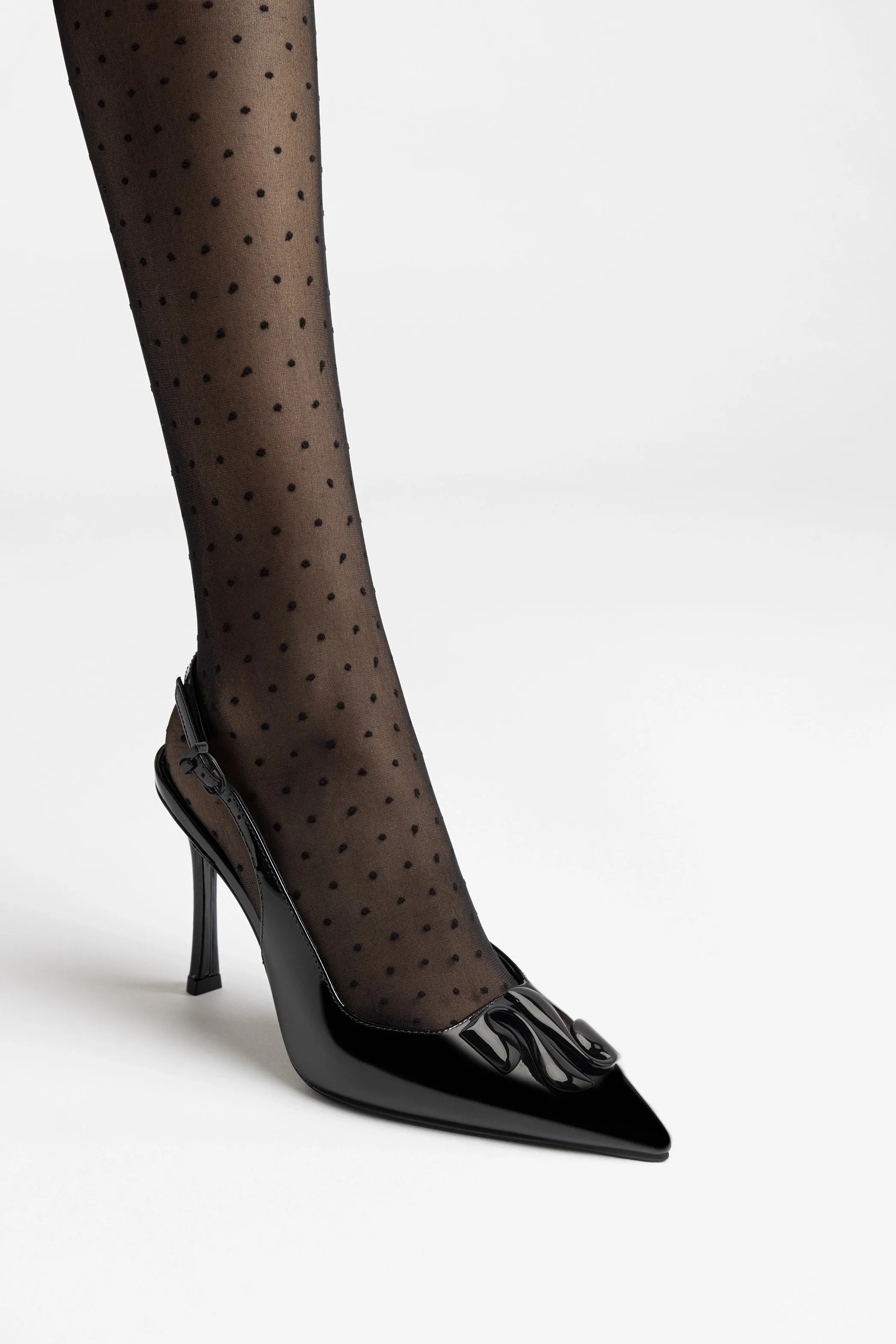 Kaitlan LL Pump In Black Patent Leather,Women Heel