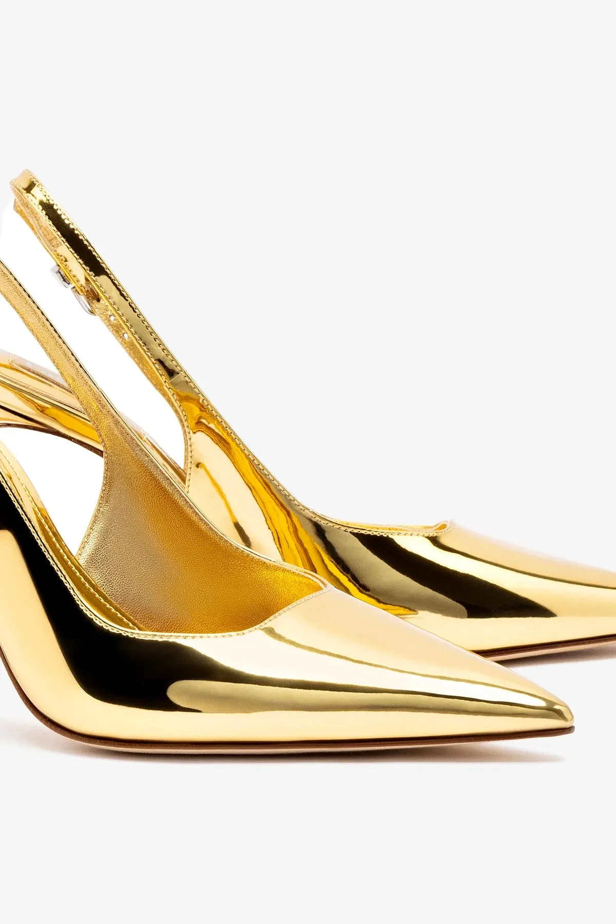 Kaitlan Pump In Gold Specchio,Women Heel