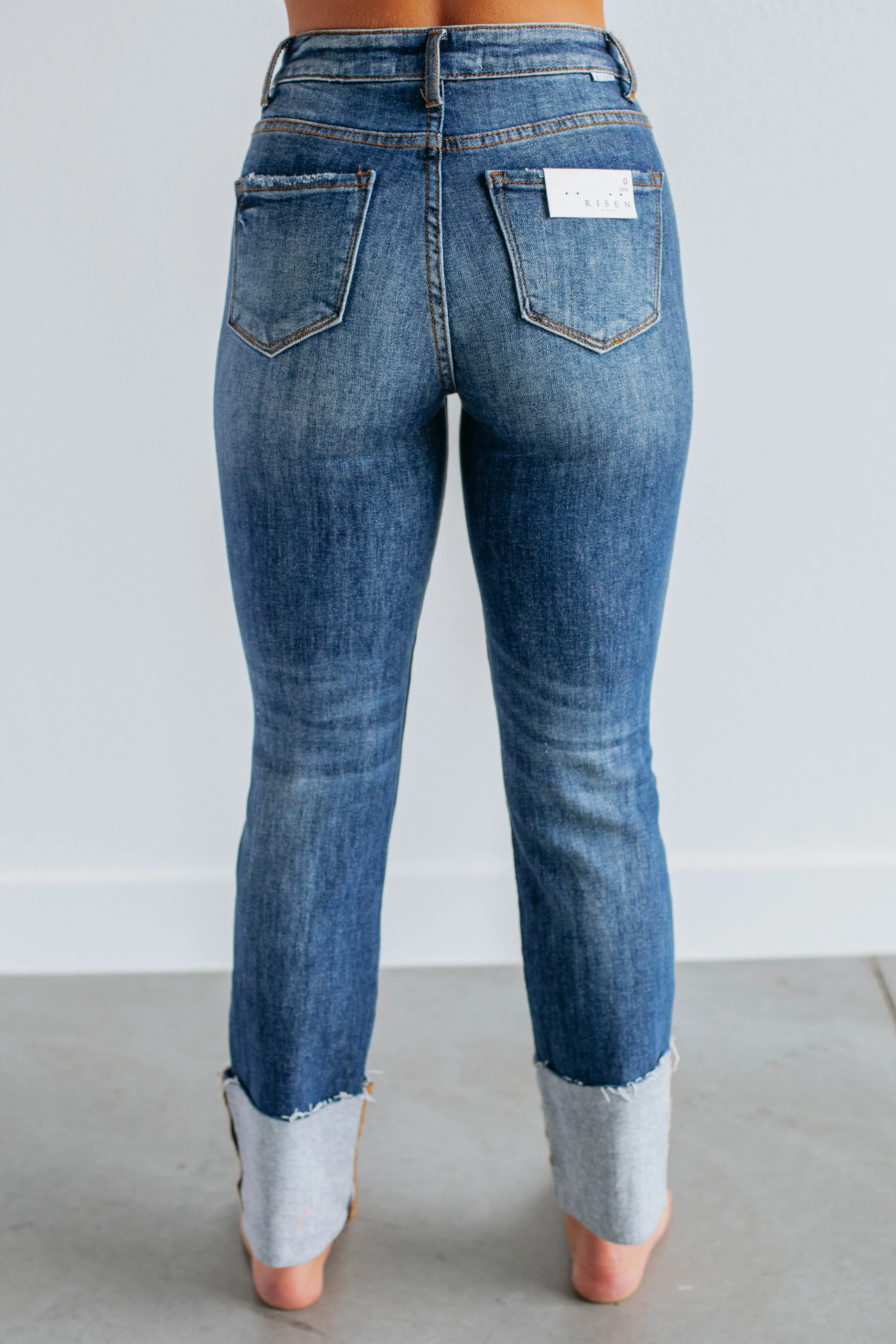 Kalen Risen Jeans - Dark Wash,Jeans Women