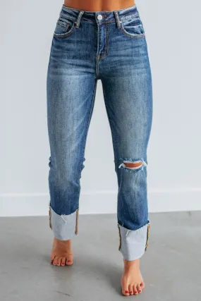 Kalen Risen Jeans - Dark Wash,Jeans Women