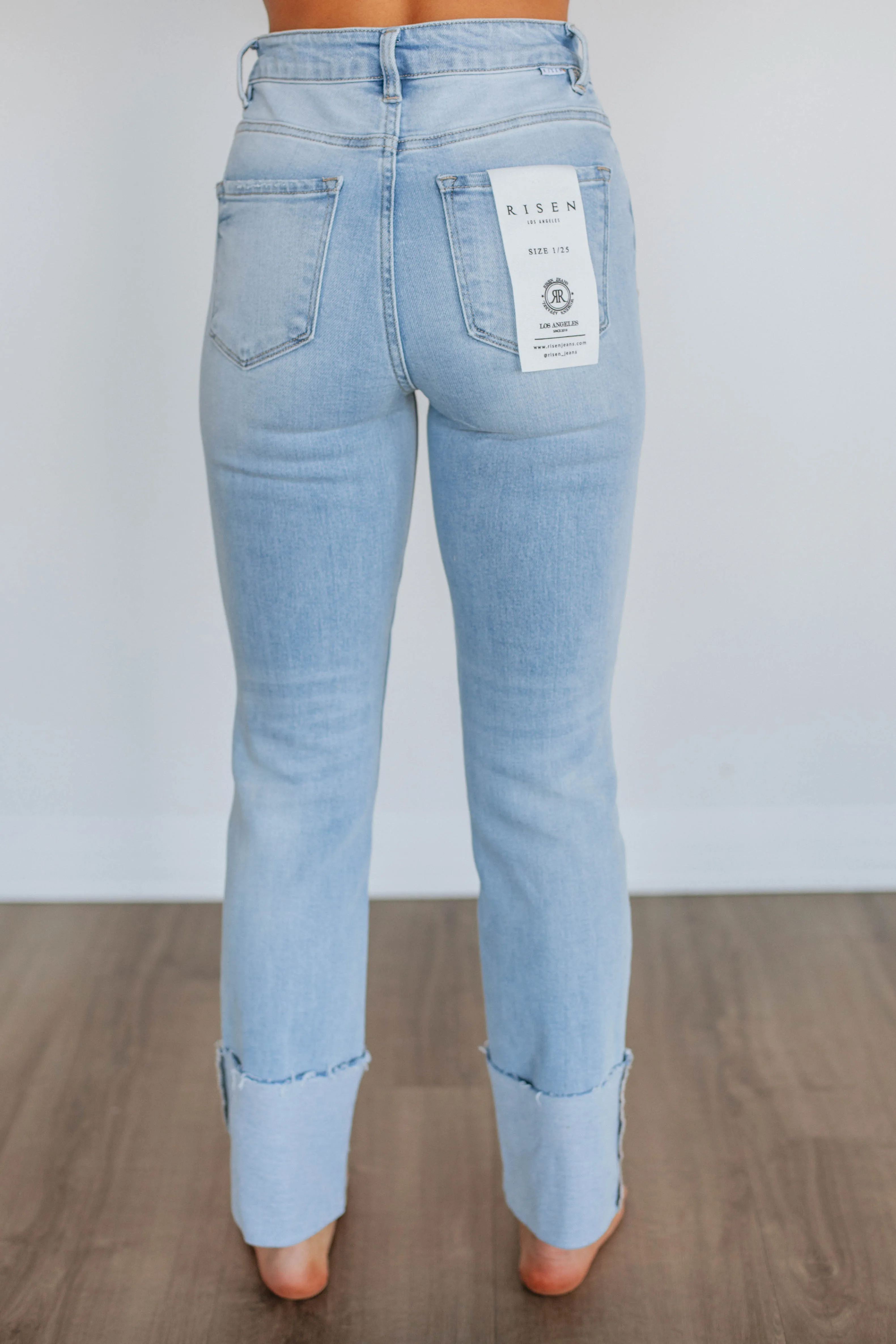 Kalen Risen Jeans - Light Wash,Jeans Women