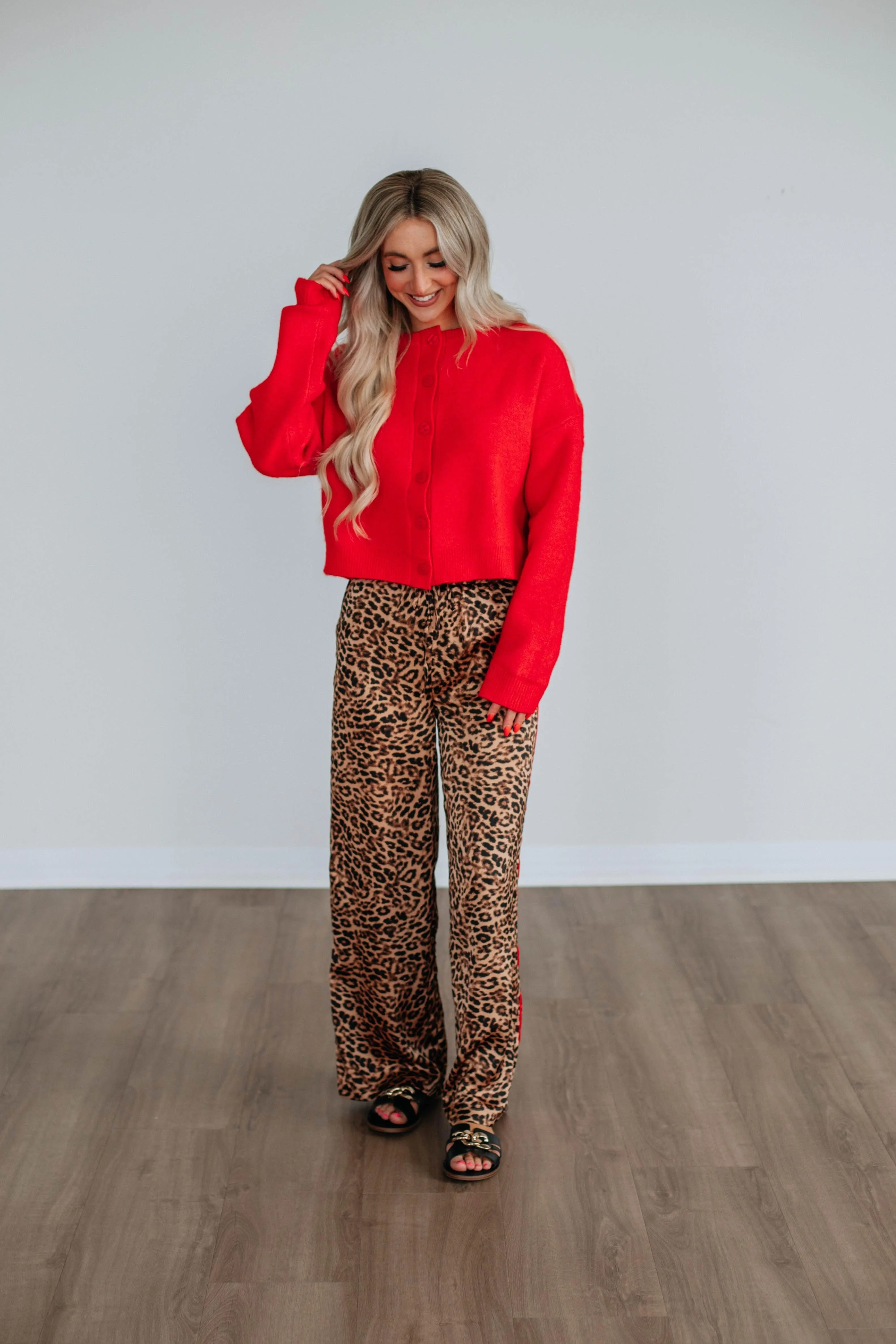 Kassi Cardigan - Cherry,Women Sweater
