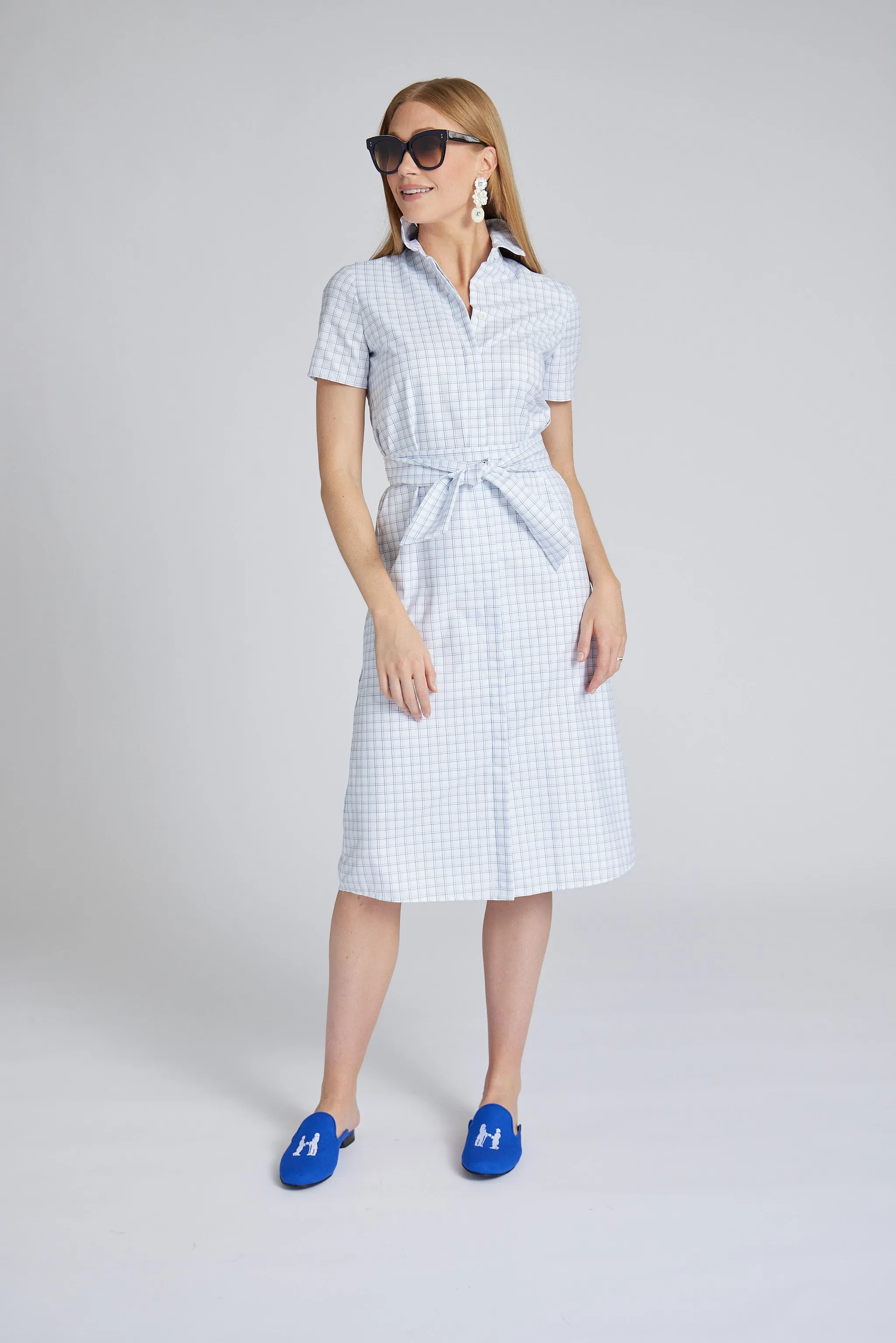 Kate Dress Long Plaid,Women