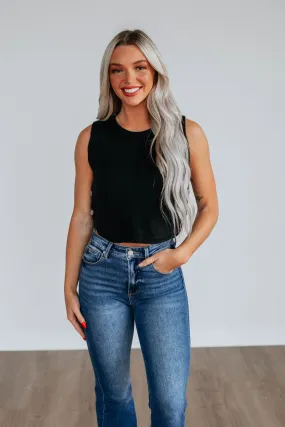 Kathryn Sweater Vest - Black,Women Tank
