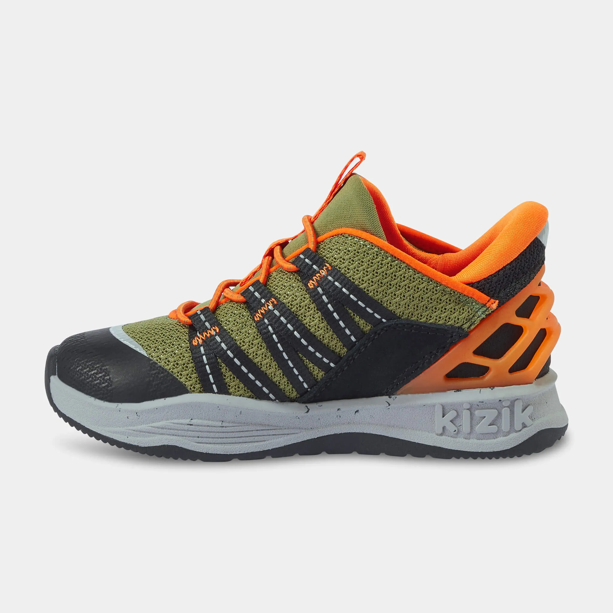 Kids Truckee - Olive Green/Orange,Kids Shoes
