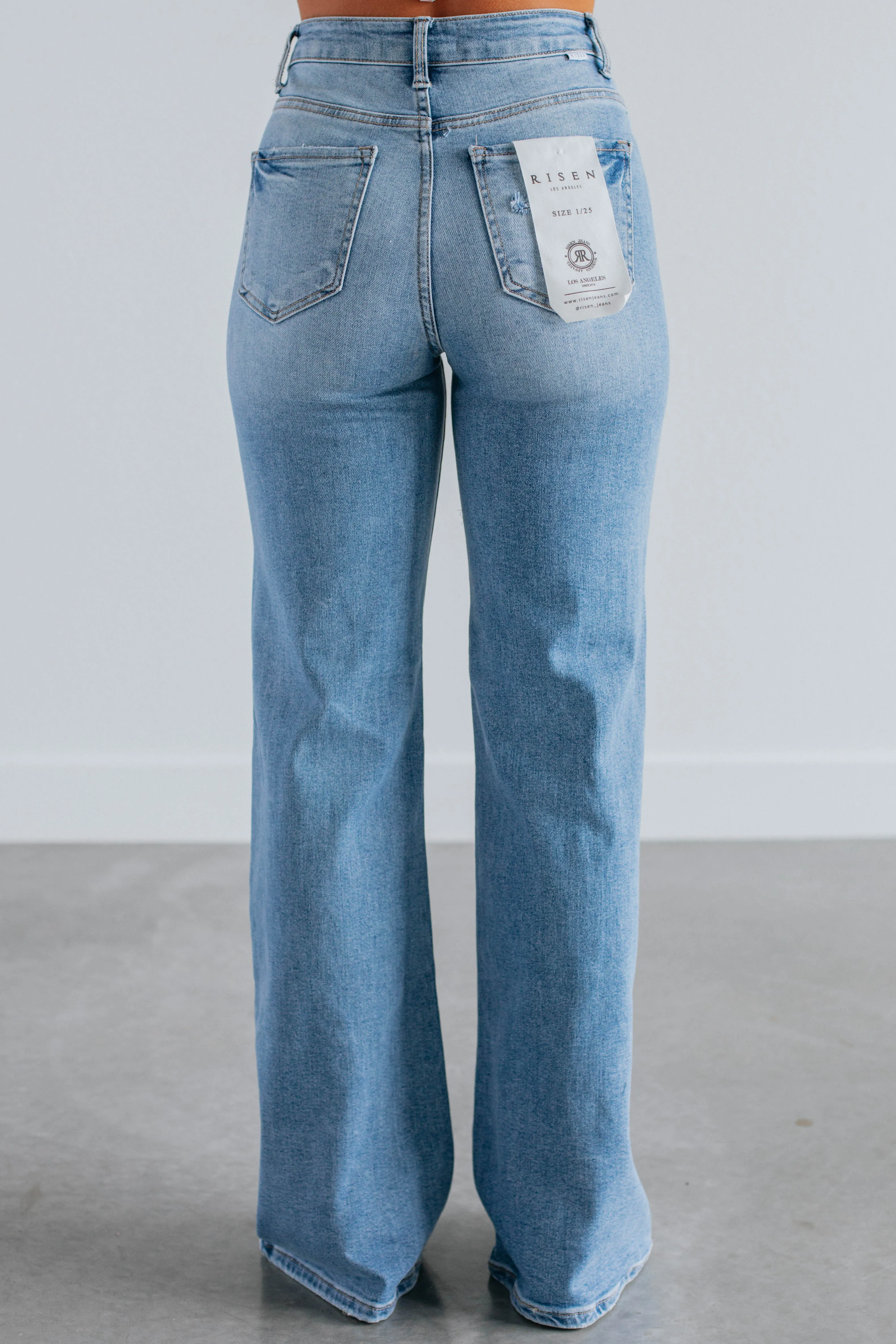 Kimora Risen Jeans - Medium Wash,Jeans Women