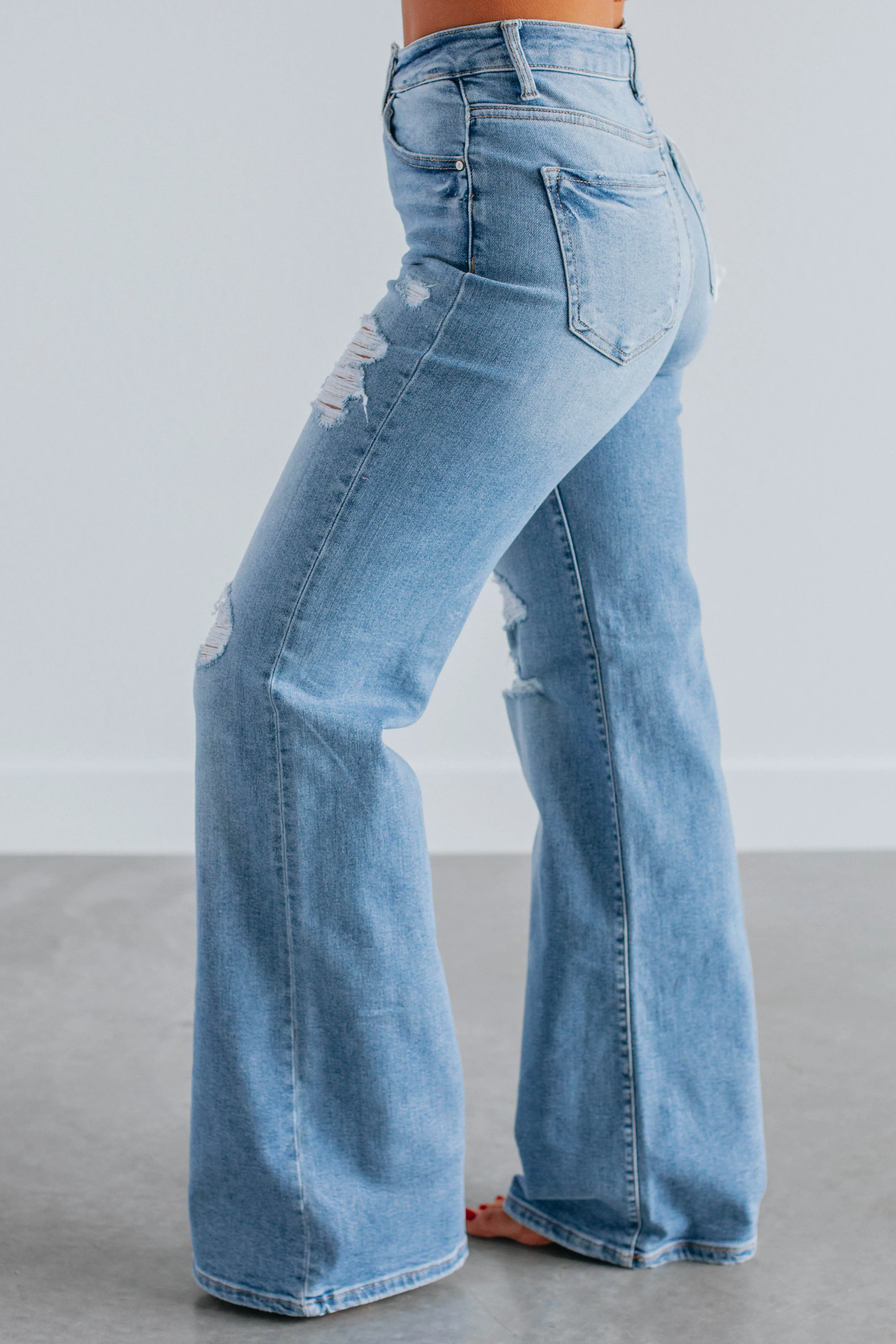 Kimora Risen Jeans - Medium Wash,Jeans Women