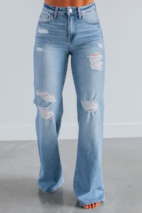 Kimora Risen Jeans - Medium Wash,Jeans Women