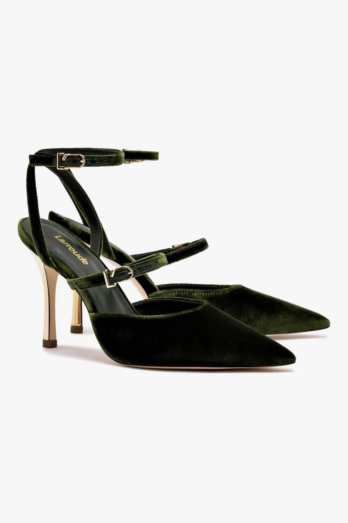 Kris Pump In Bosco Velvet,Women Heel