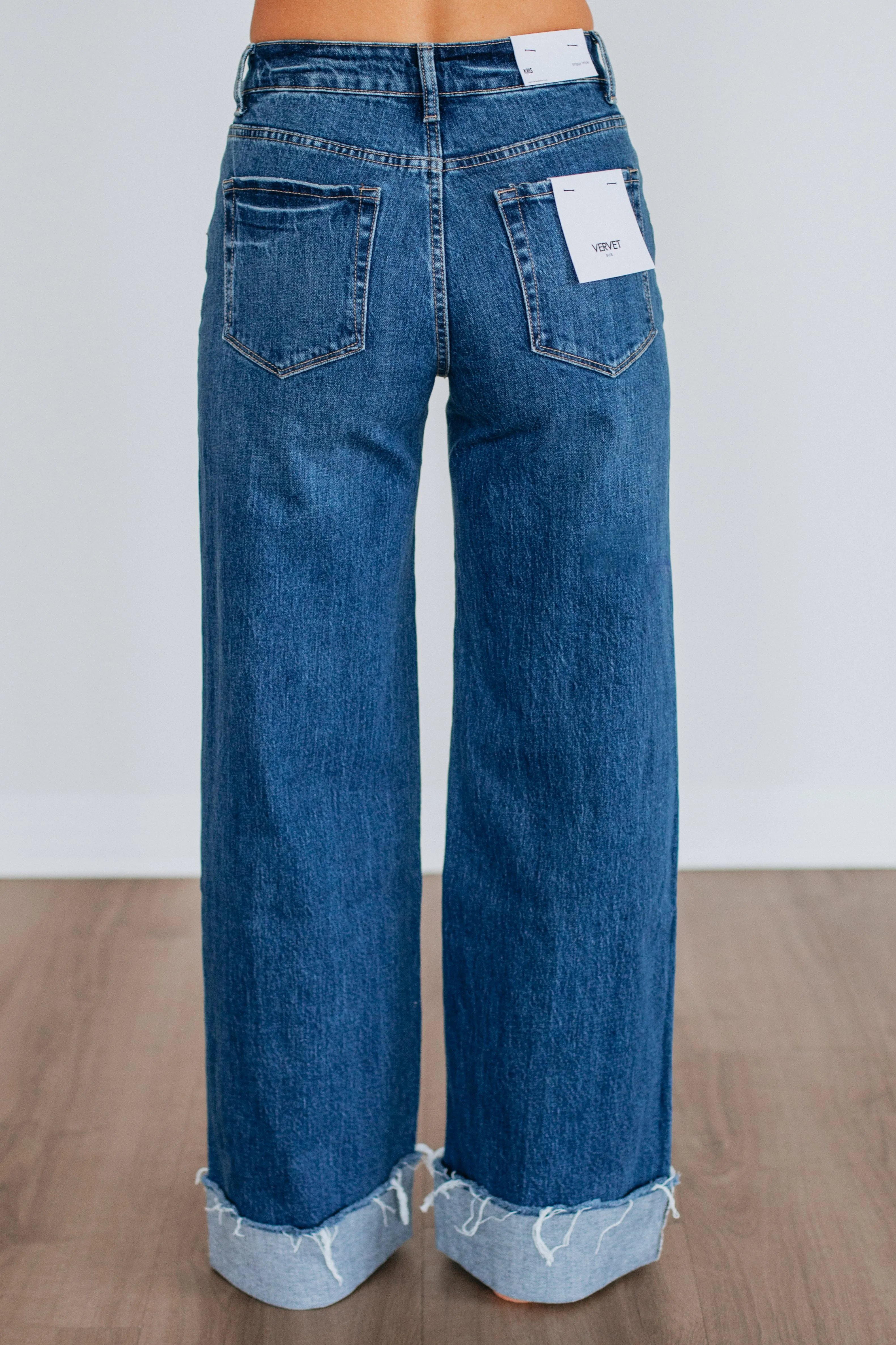 Kris Vervet Jeans - Dark Wash,Jeans Women