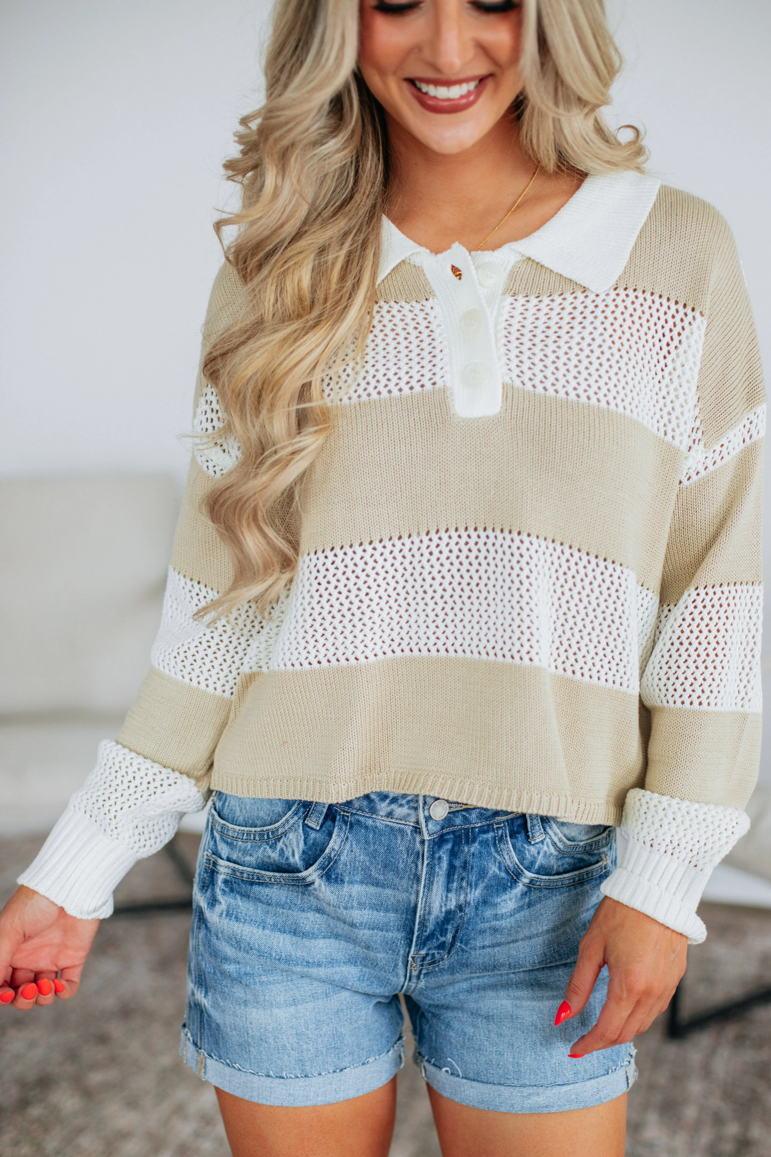 Lachlan Striped Top,Women Sweater