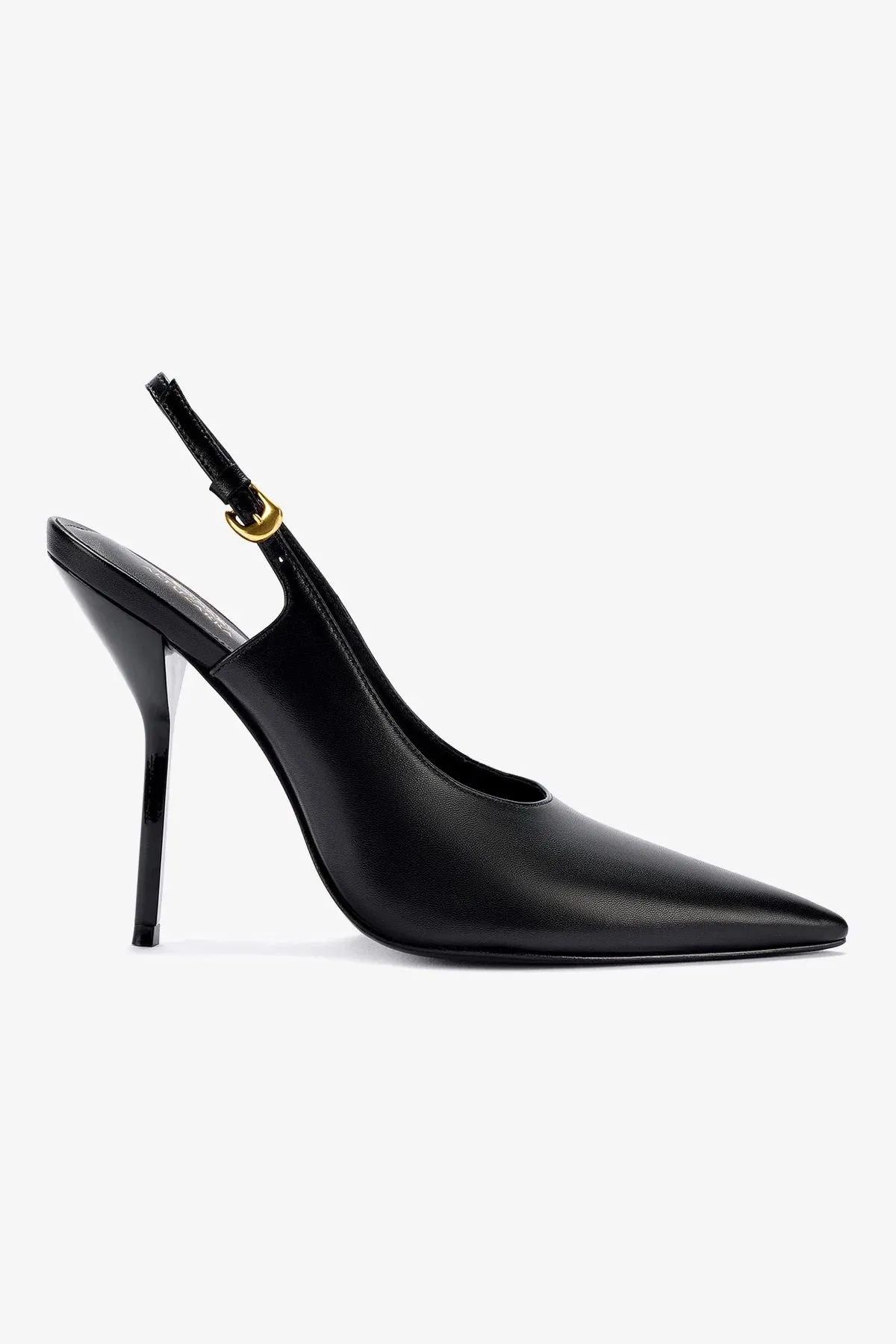 Larroud?? x Altuzarra Pump In Black Leather,Women Heel