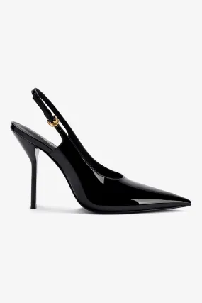 Larroud?? x Altuzarra Pump In Black Patent Leather,Women Heel