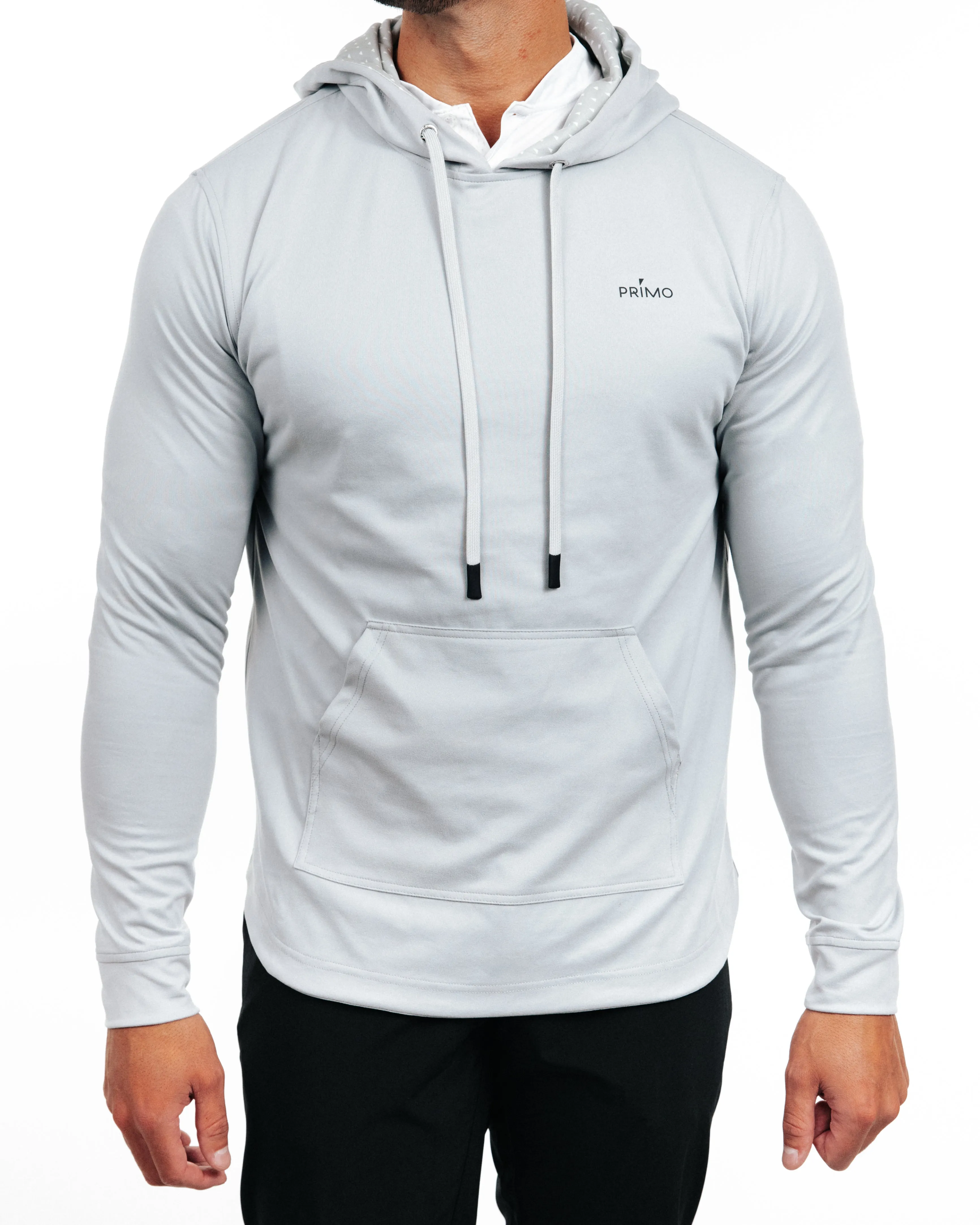 Light Gray Golf Hoodie,Men