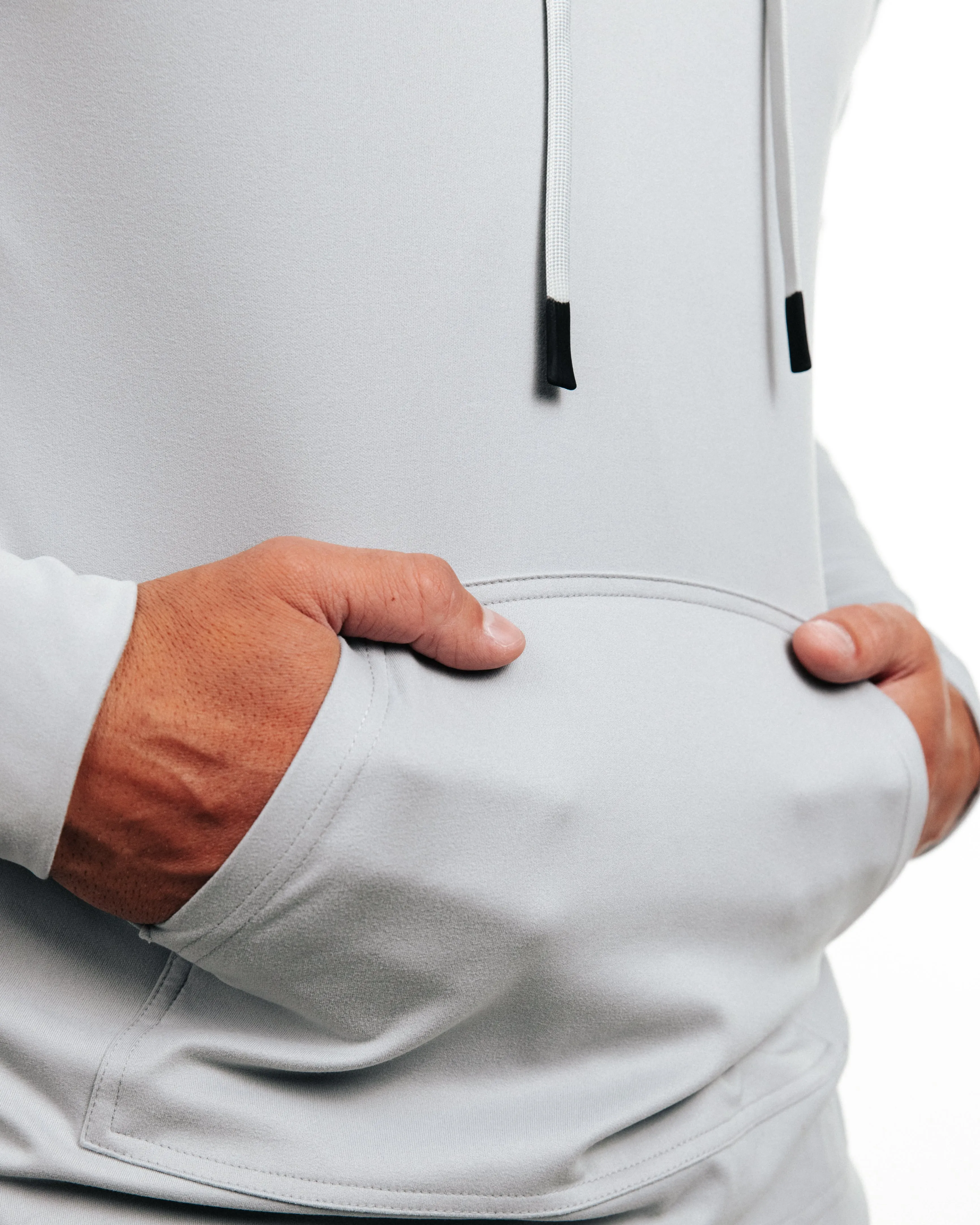 Light Gray Golf Hoodie,Men