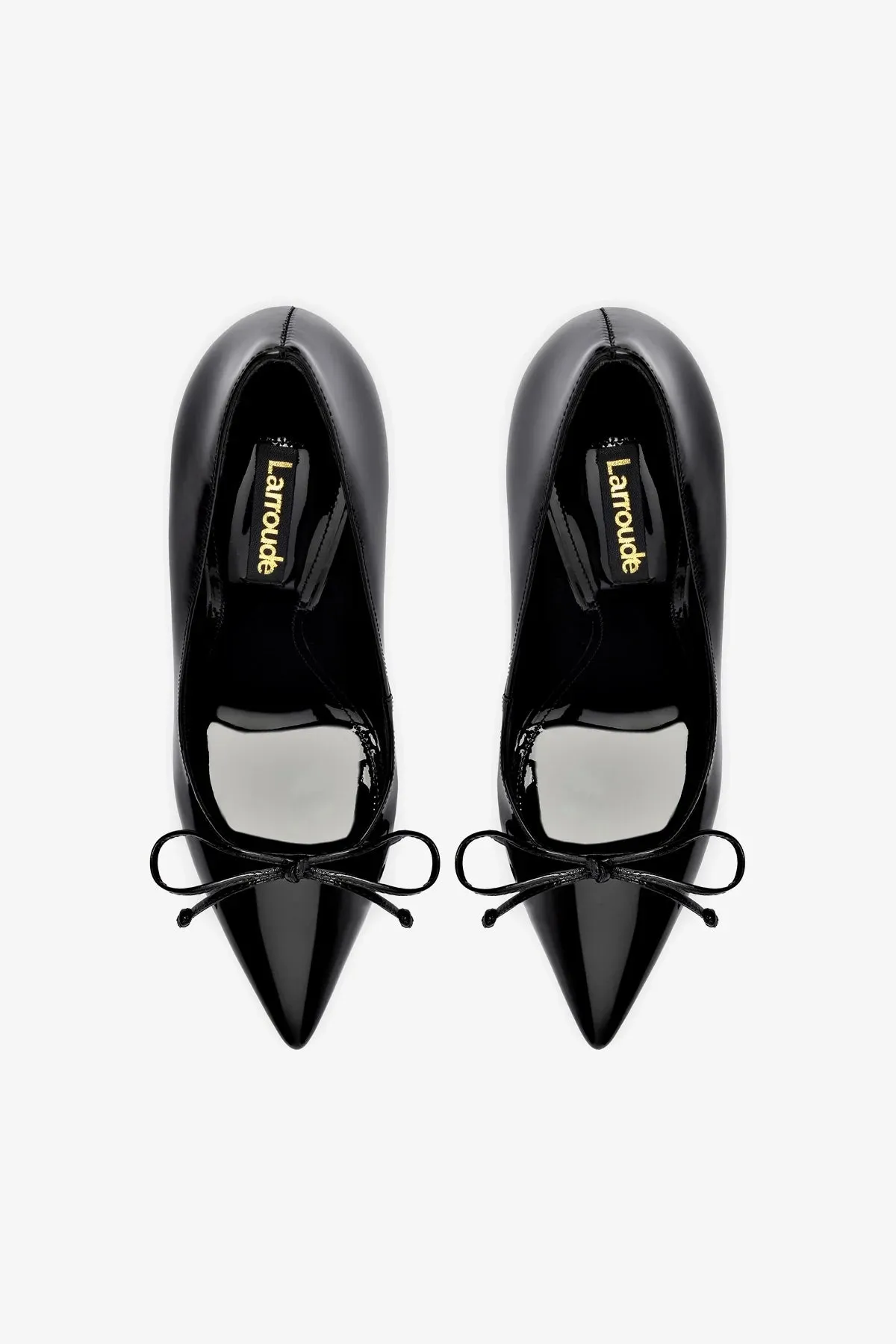 Linda Pump In Black Patent Leather,Women Heel