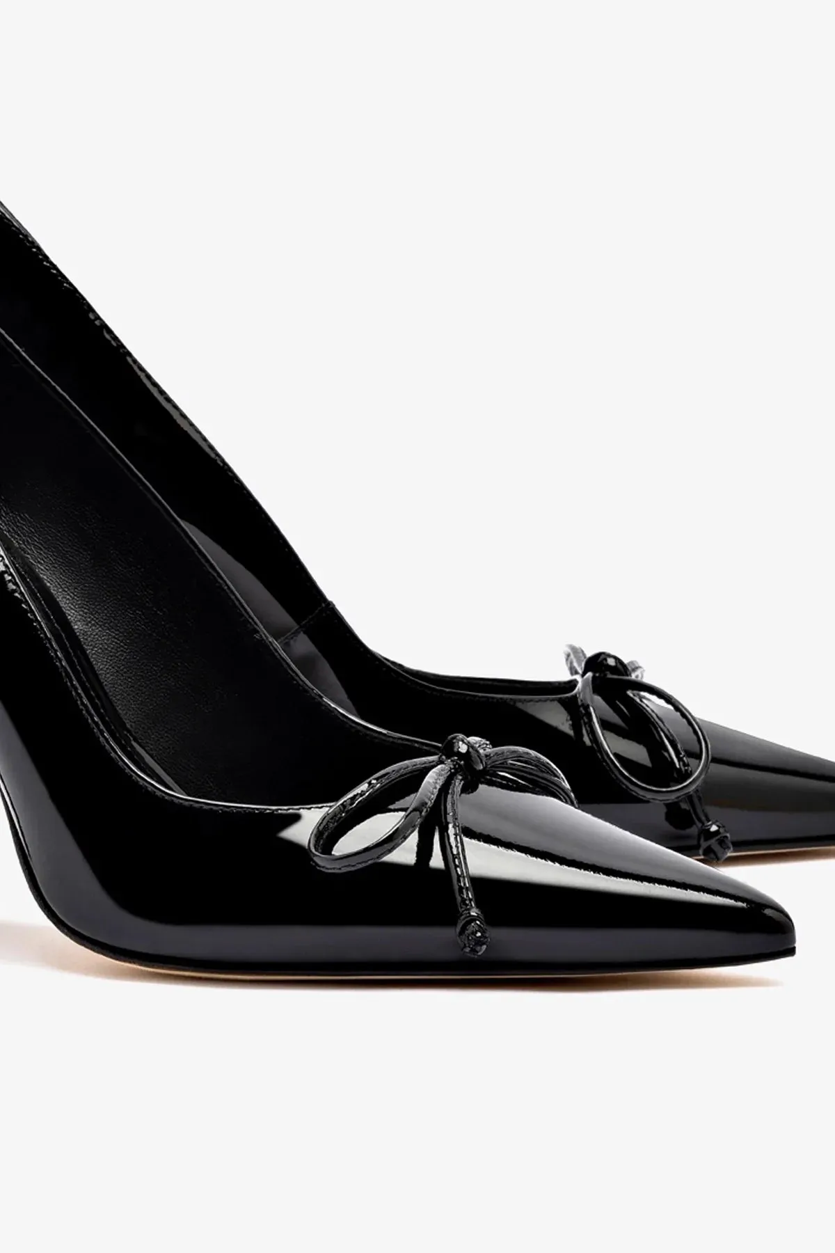 Linda Pump In Black Patent Leather,Women Heel