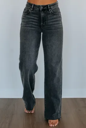 Logan Hidden Jeans - Vintage Black,Jeans Women