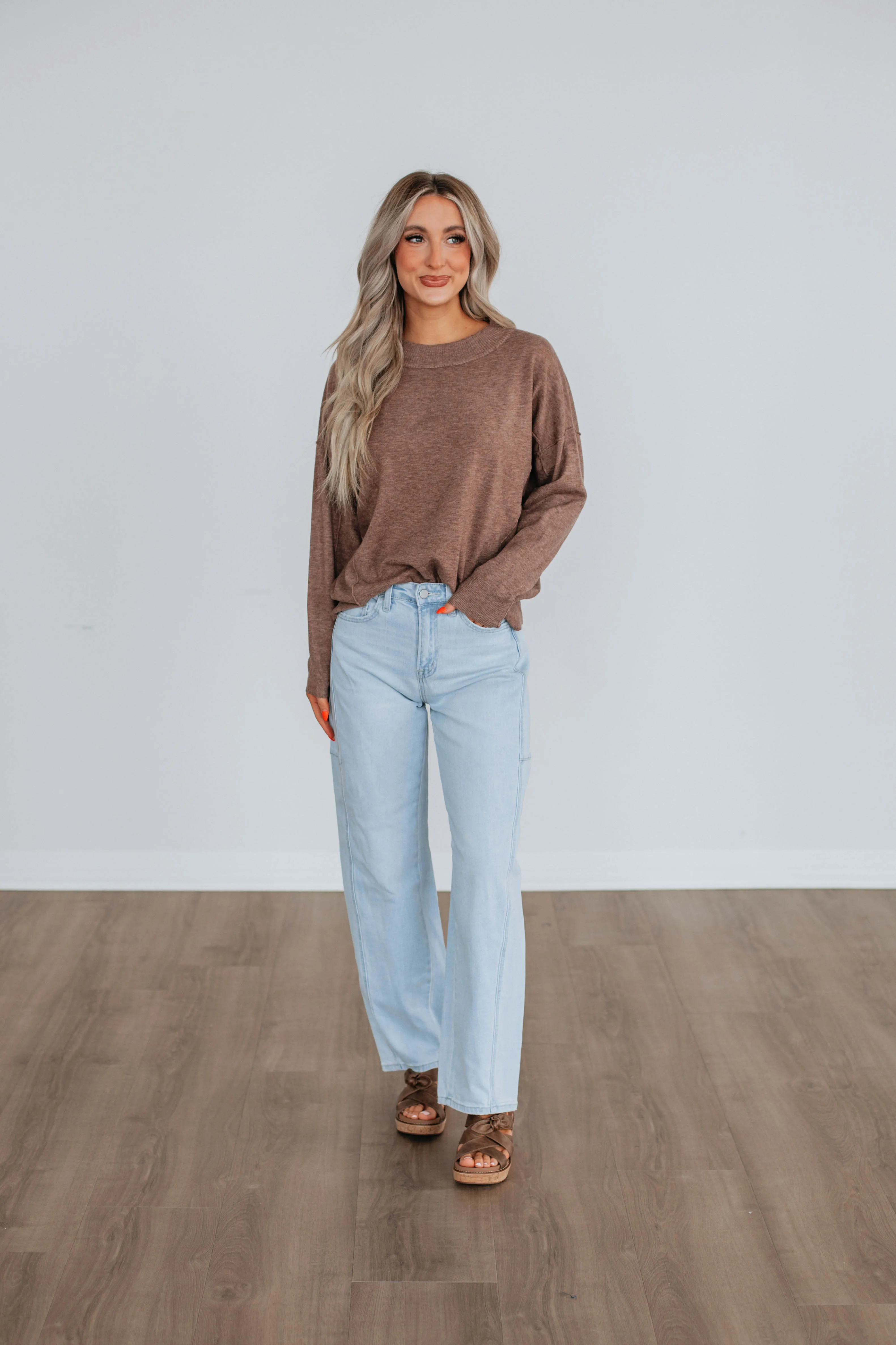 Loriella Sweater - Mocha,Women Sweater