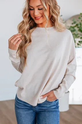 Loriella Sweater - Oatmeal,Women Sweater