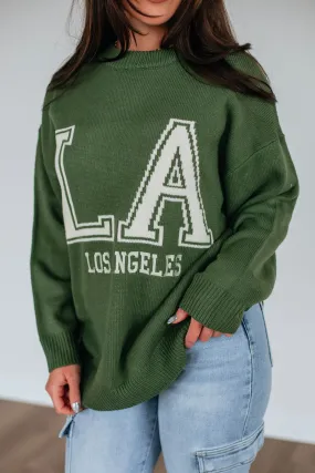 Los Angeles Knit Sweater,Women Sweater