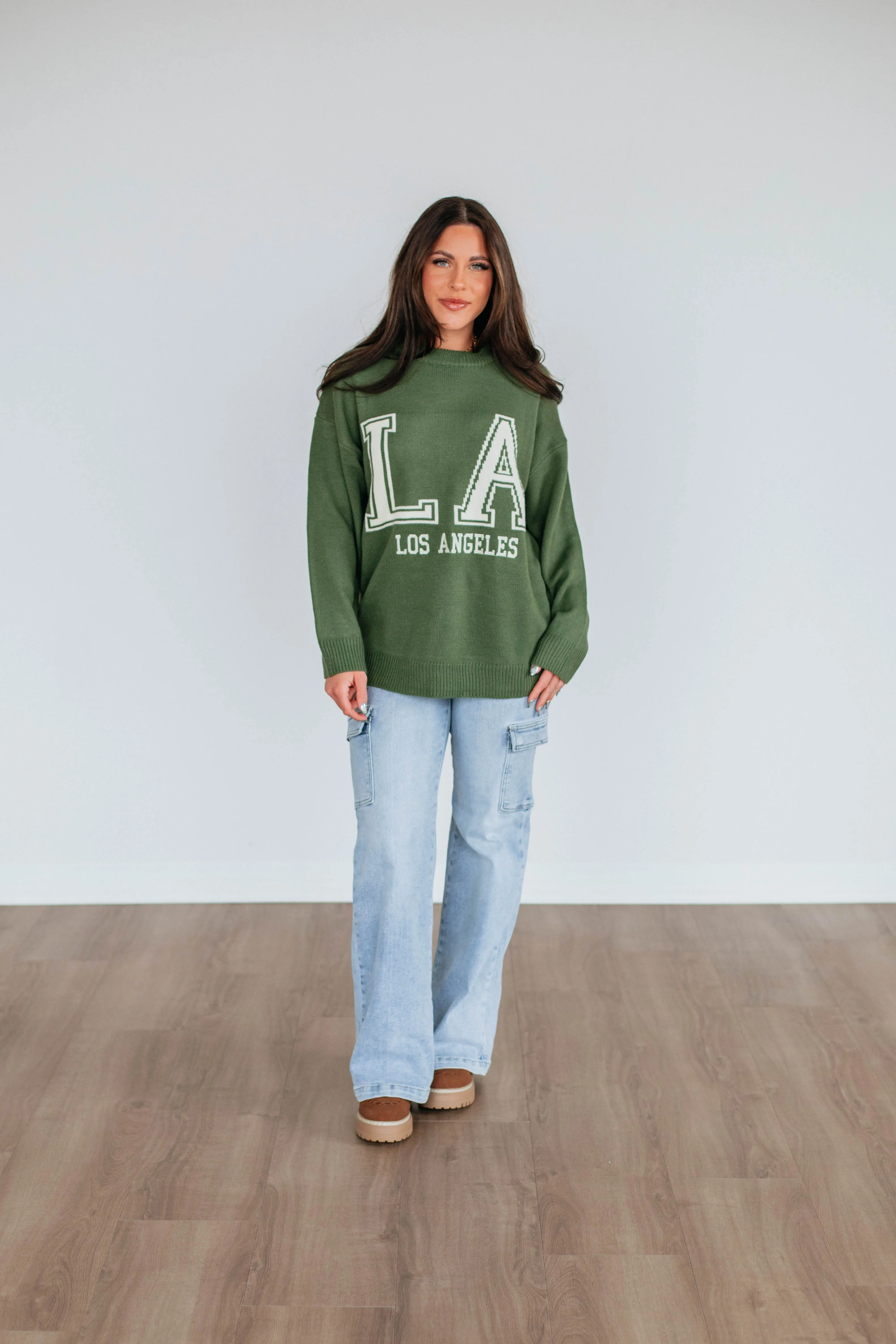 Los Angeles Knit Sweater,Women Sweater