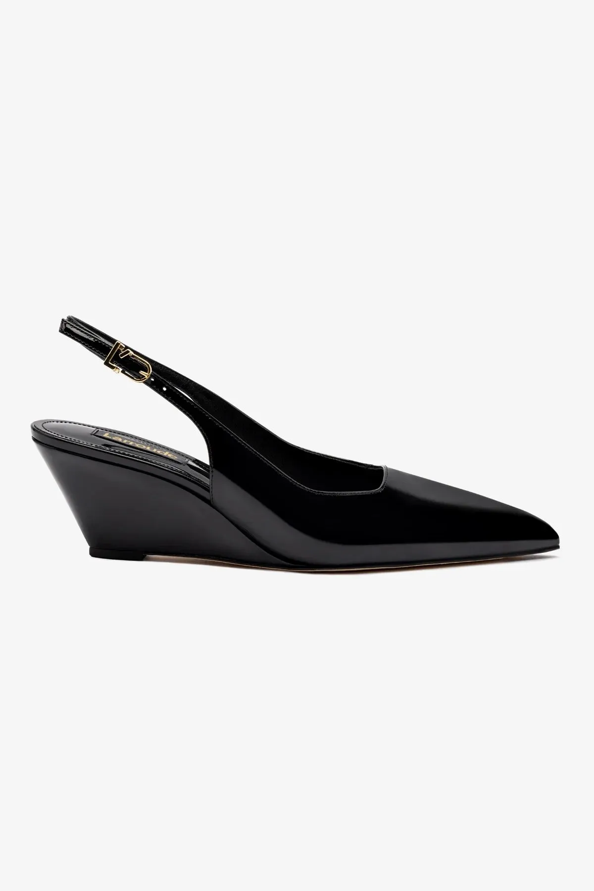 Loulou Pump In Black Patent Leather,Women Heel