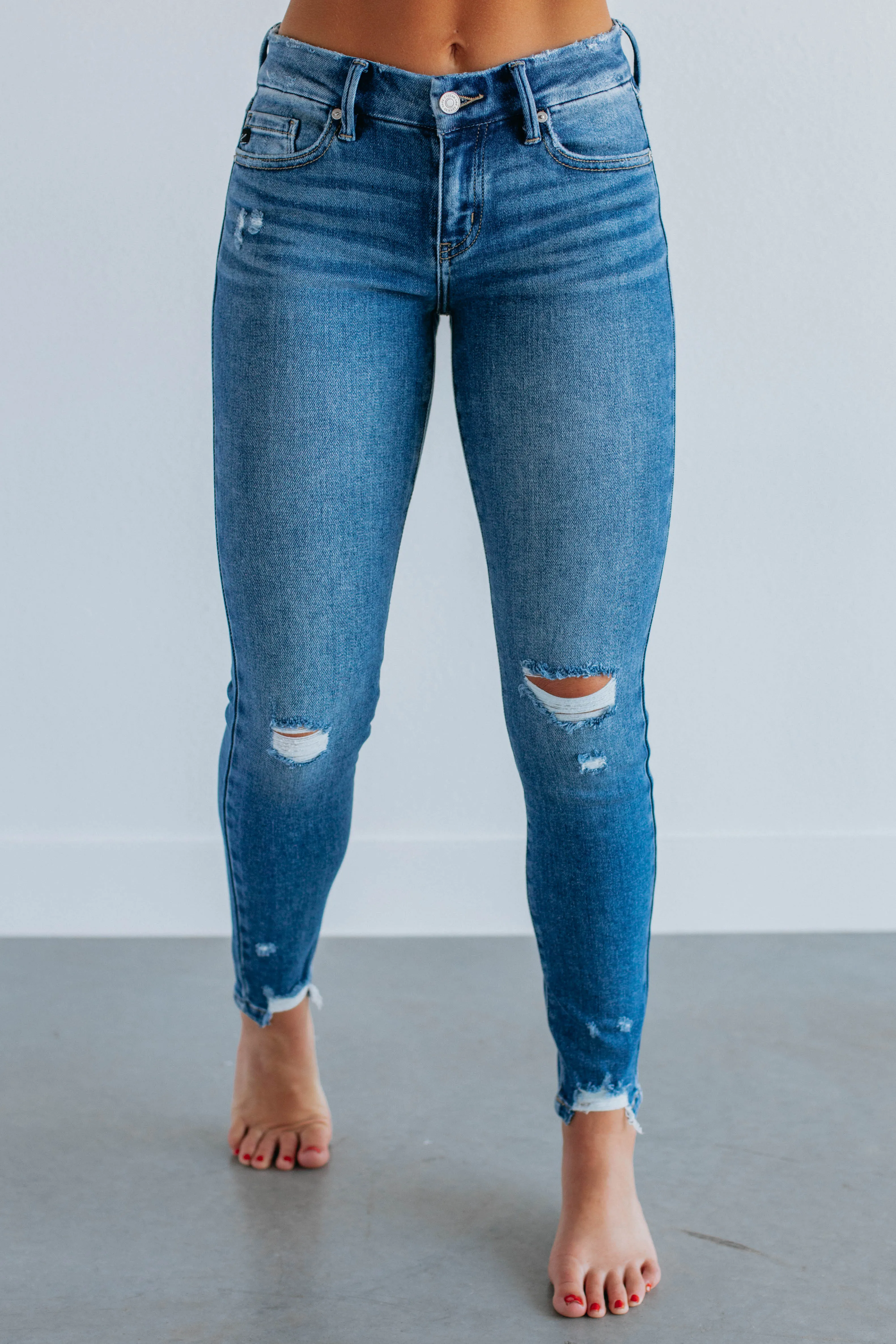 Maela KanCan Jeans - Medium Wash,Jeans Women
