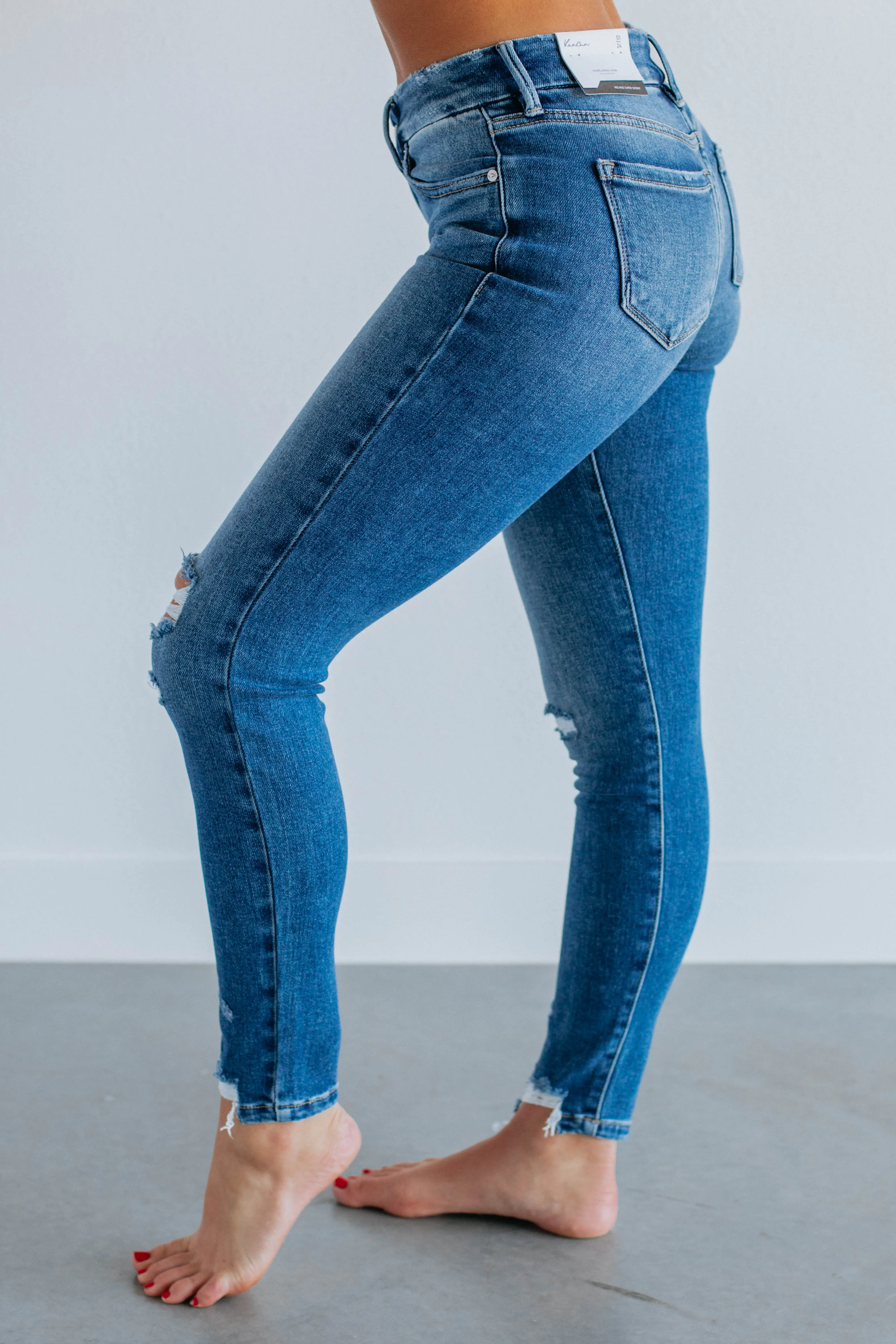 Maela KanCan Jeans - Medium Wash,Jeans Women
