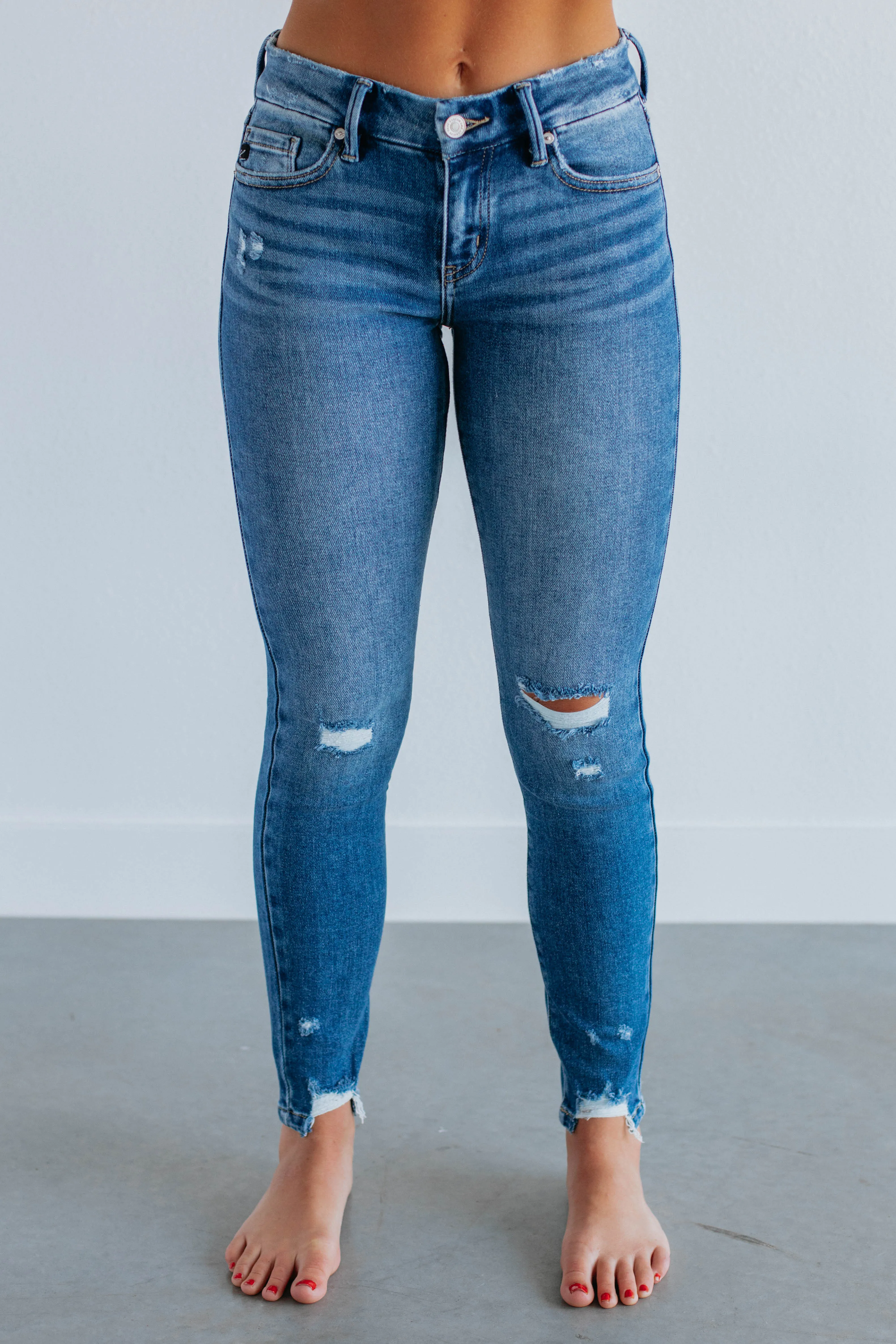 Maela KanCan Jeans - Medium Wash,Jeans Women