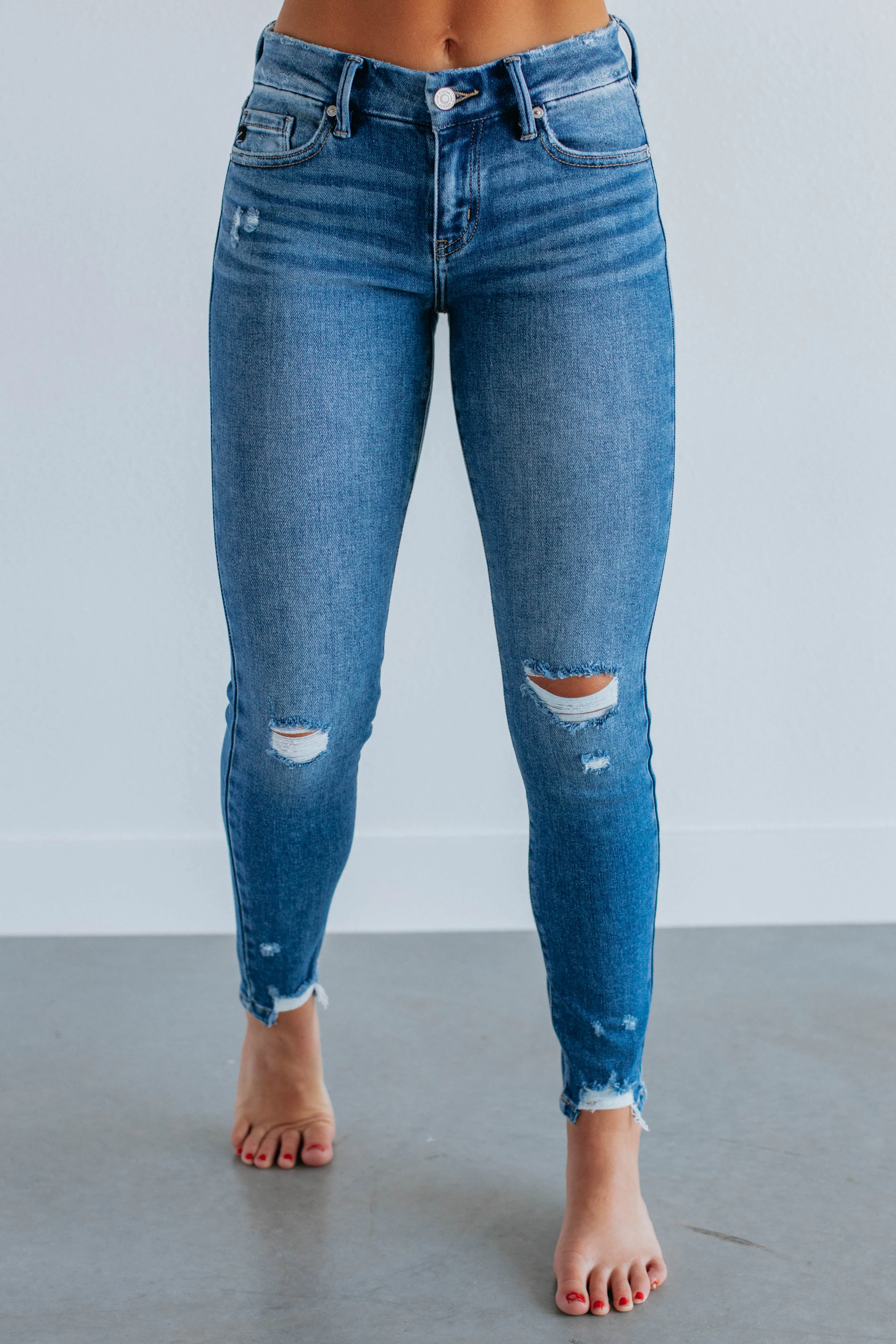 Maela KanCan Jeans - Medium Wash,Jeans Women