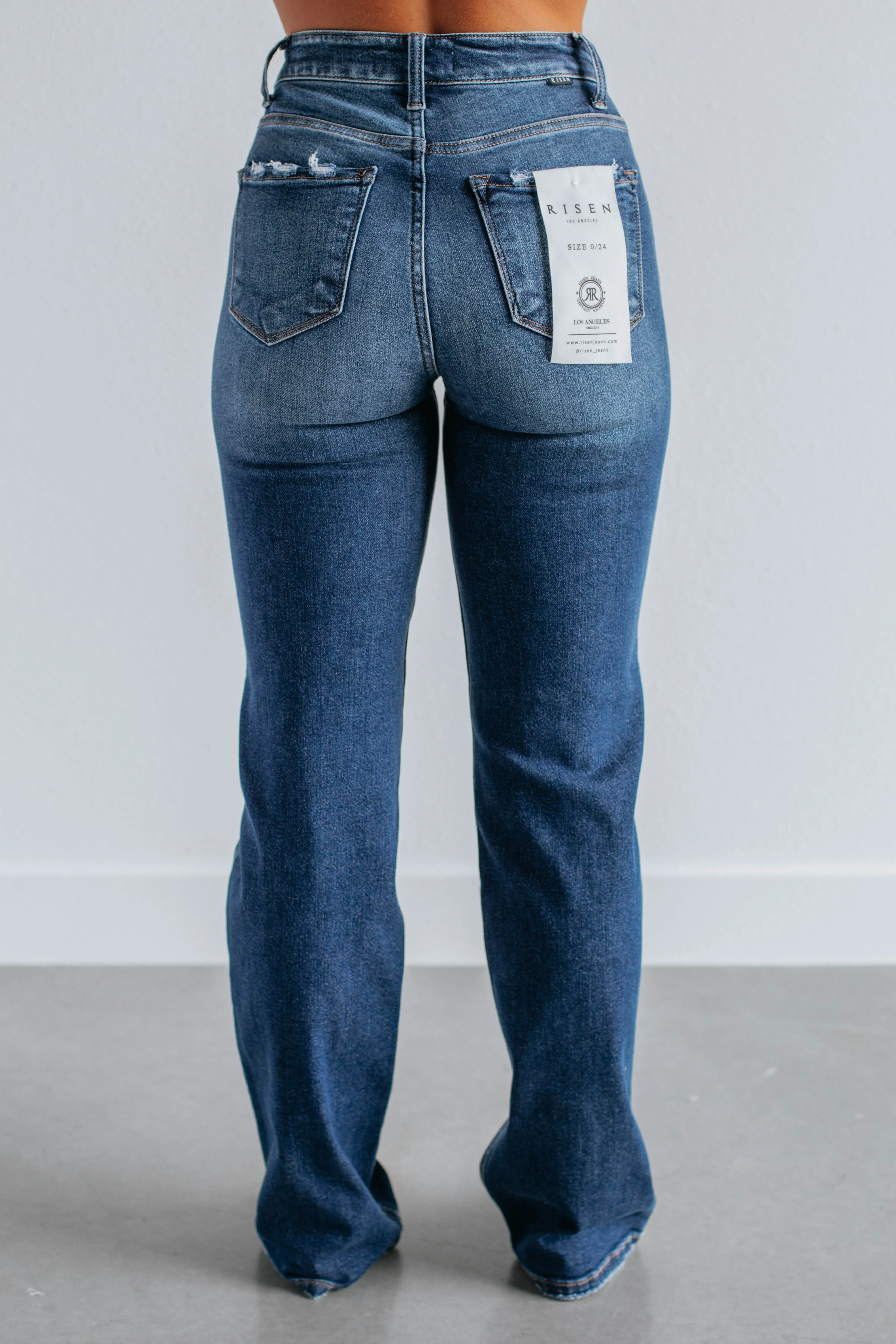 Maranie Risen Jeans - Dark Wash,Jeans Women
