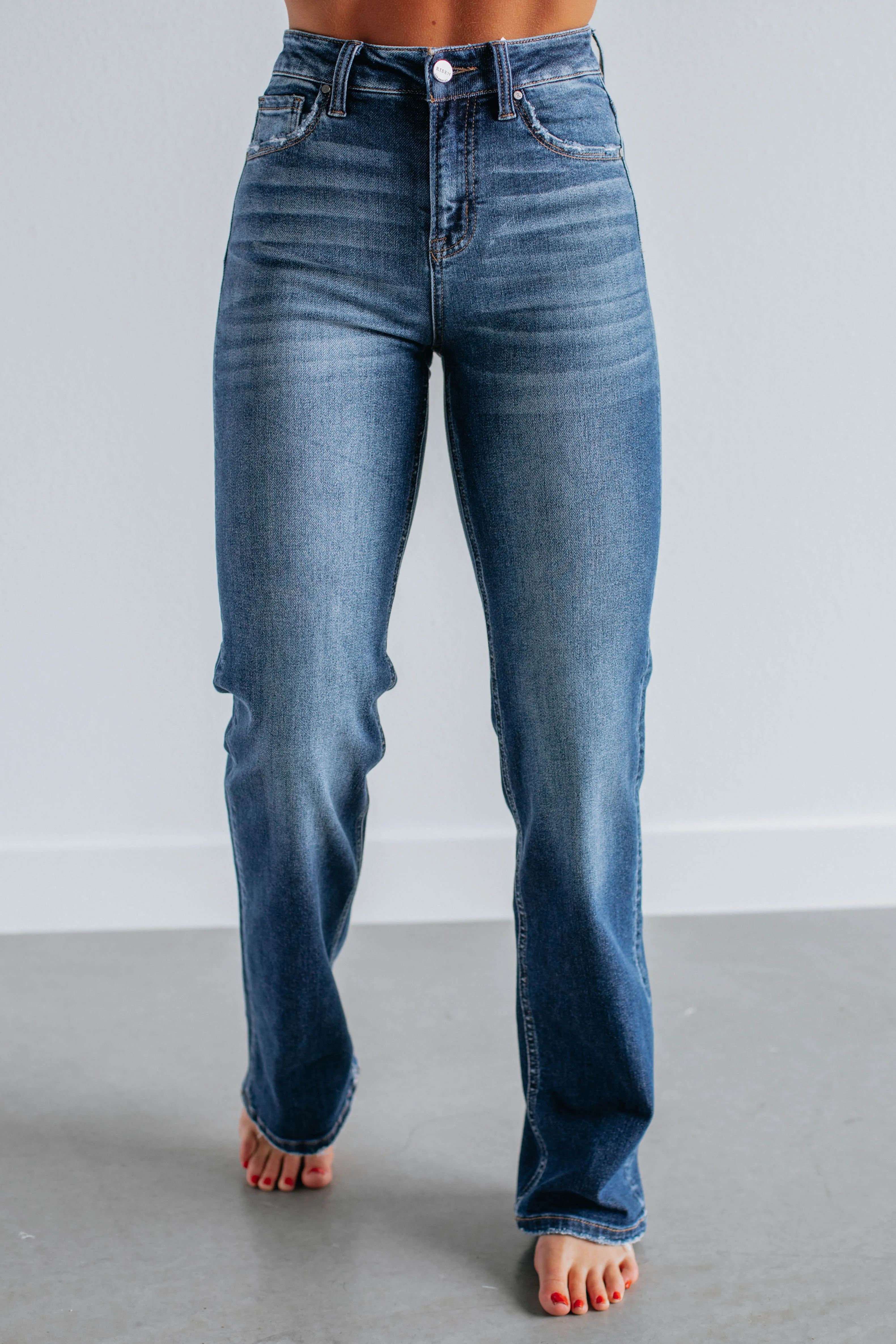 Maranie Risen Jeans - Dark Wash,Jeans Women