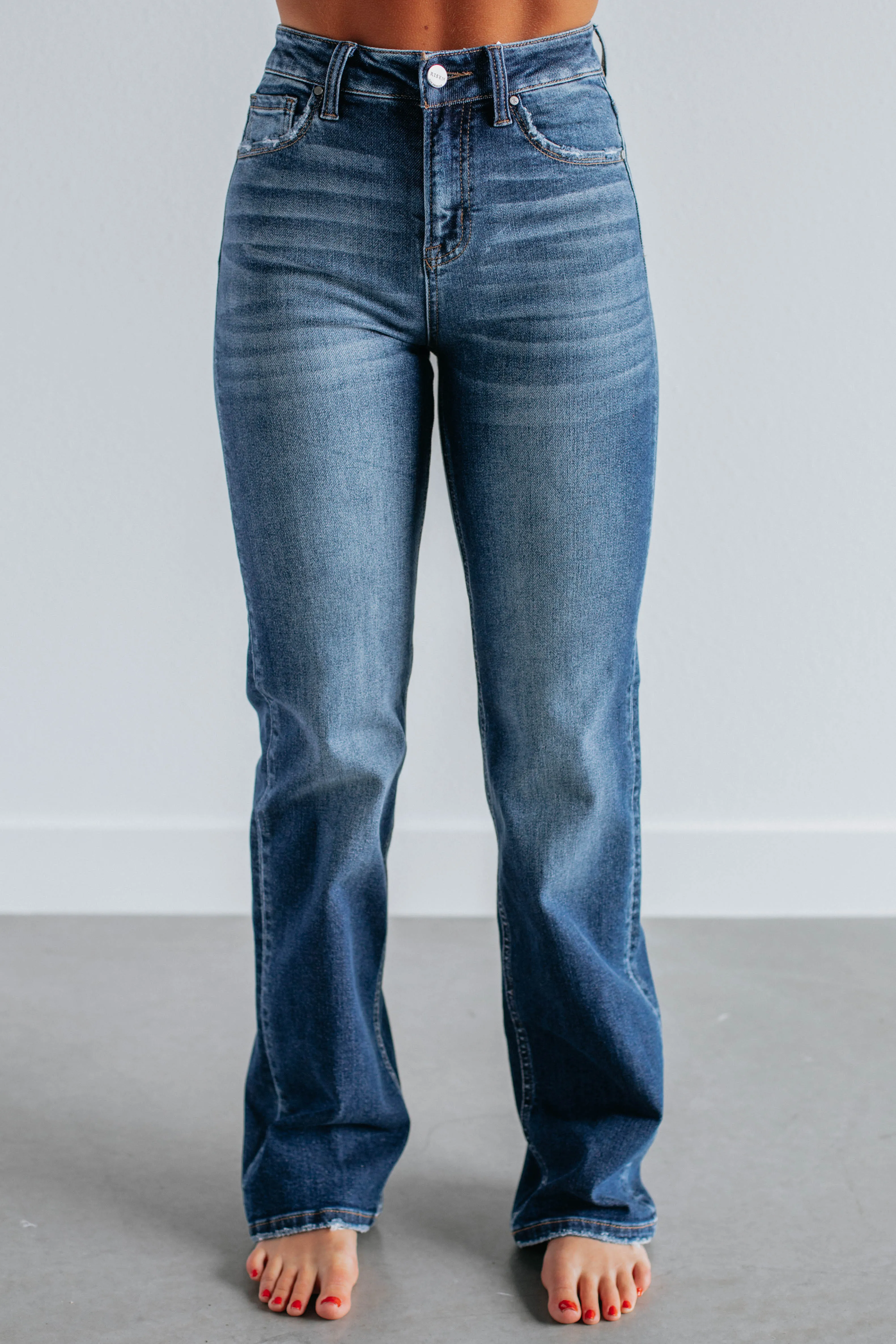 Maranie Risen Jeans - Dark Wash,Jeans Women