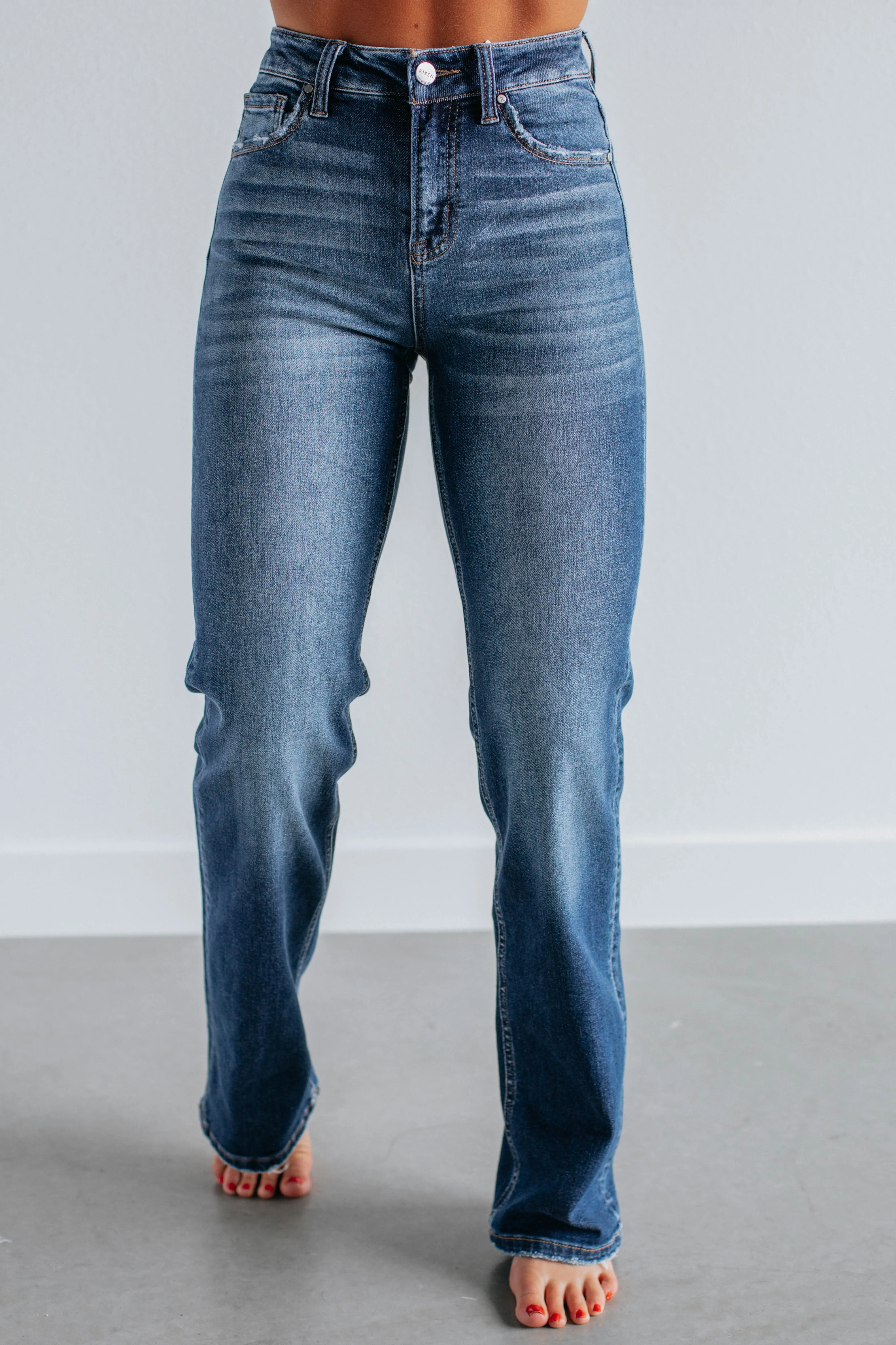 Maranie Risen Jeans - Dark Wash,Jeans Women
