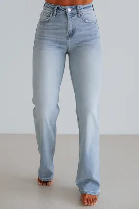 Maranie Risen Jeans - Light Wash,Jeans Women