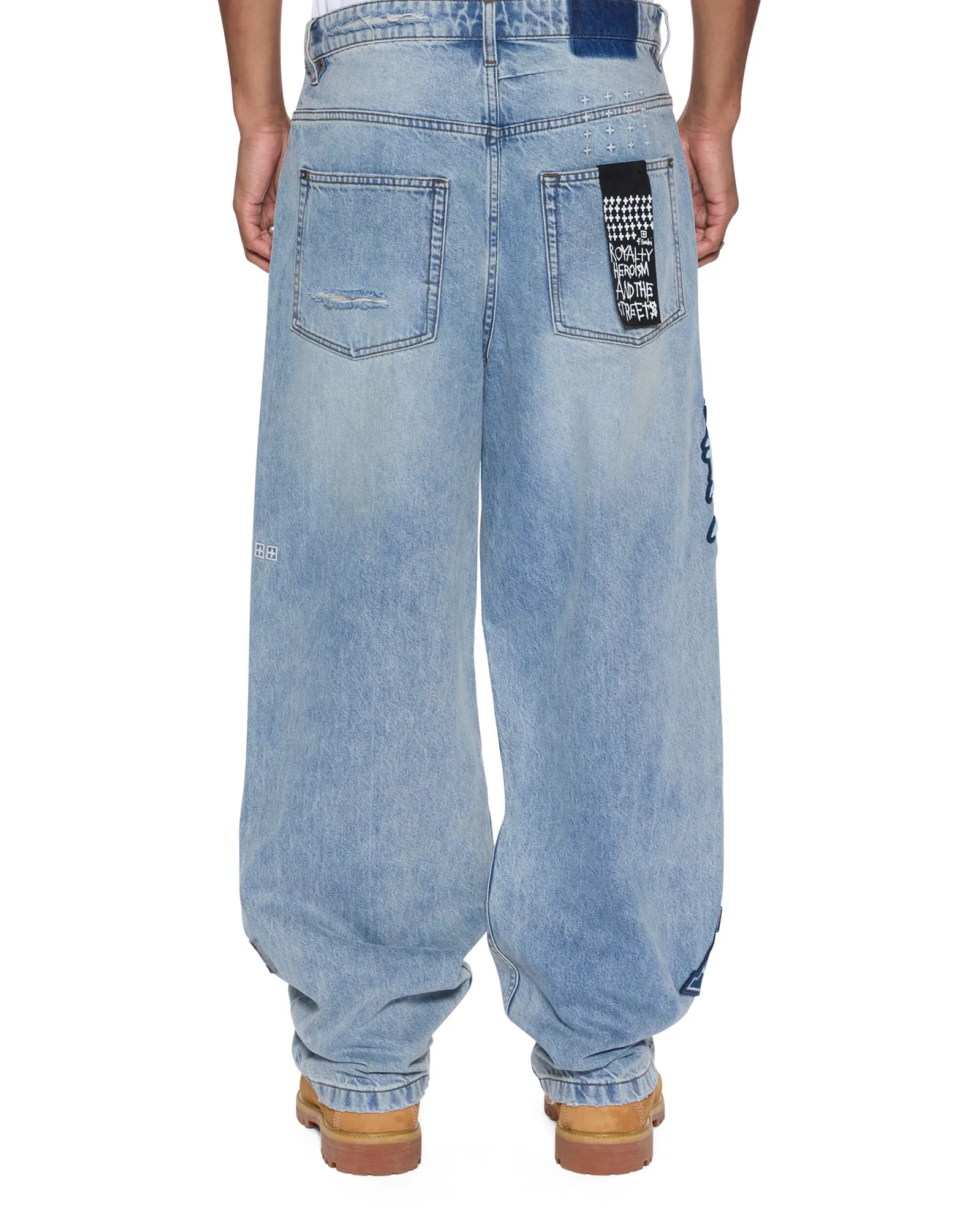 MAXX STRIKER PATCHED,Jeans